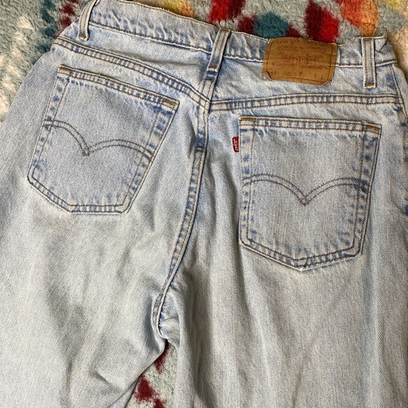 Levi’s 551 vintage 90’s tapered leg jeans relaxed fit 14 long 30″ waist
