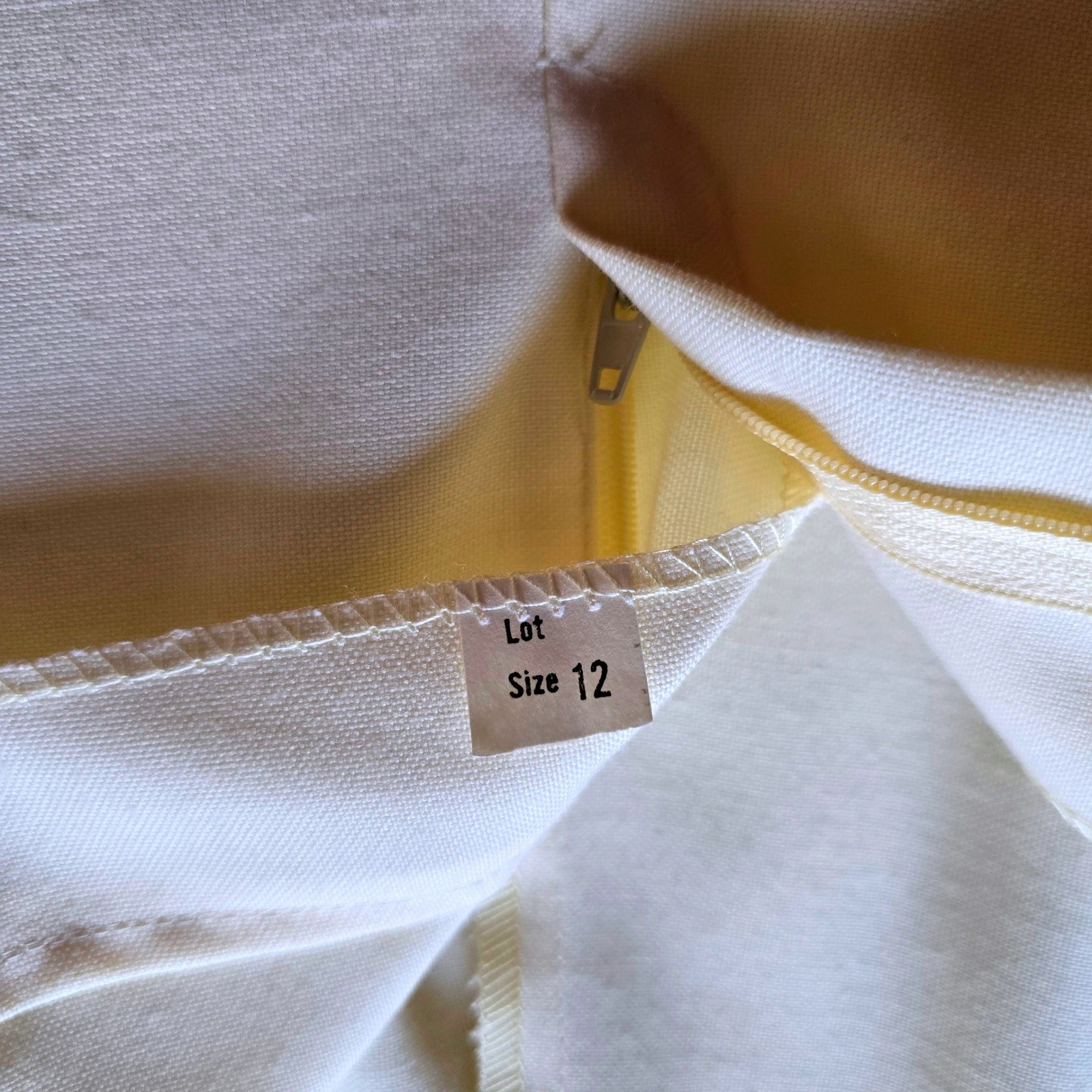 Vintage 90s Counterparts Off White High Rise Pleated Trousers Size 12 NWT