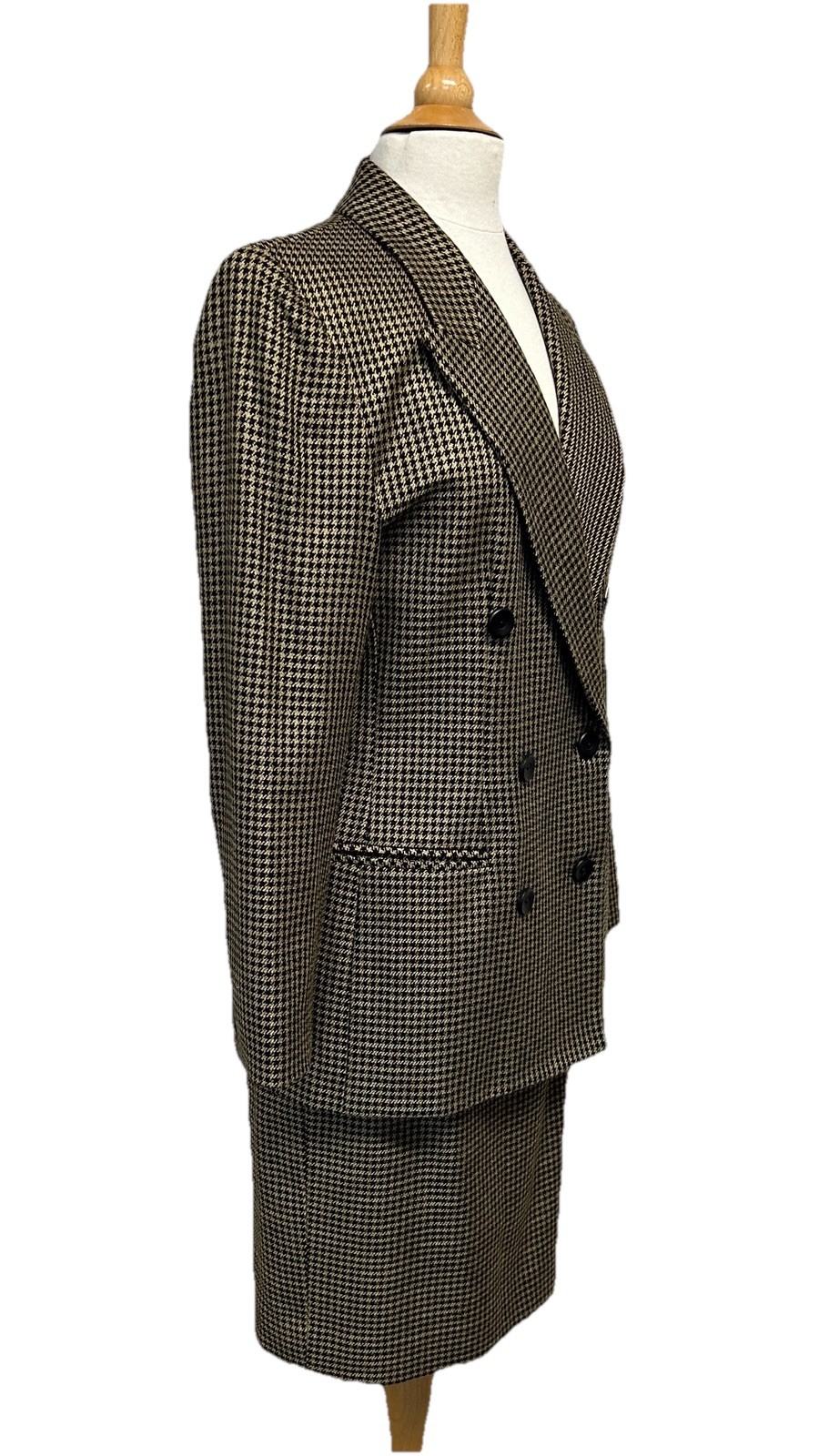 Vtg Pendleton Wool Blend 3-Pc Women’s Suit Blazer, Skirt, Pants Sz-8/6