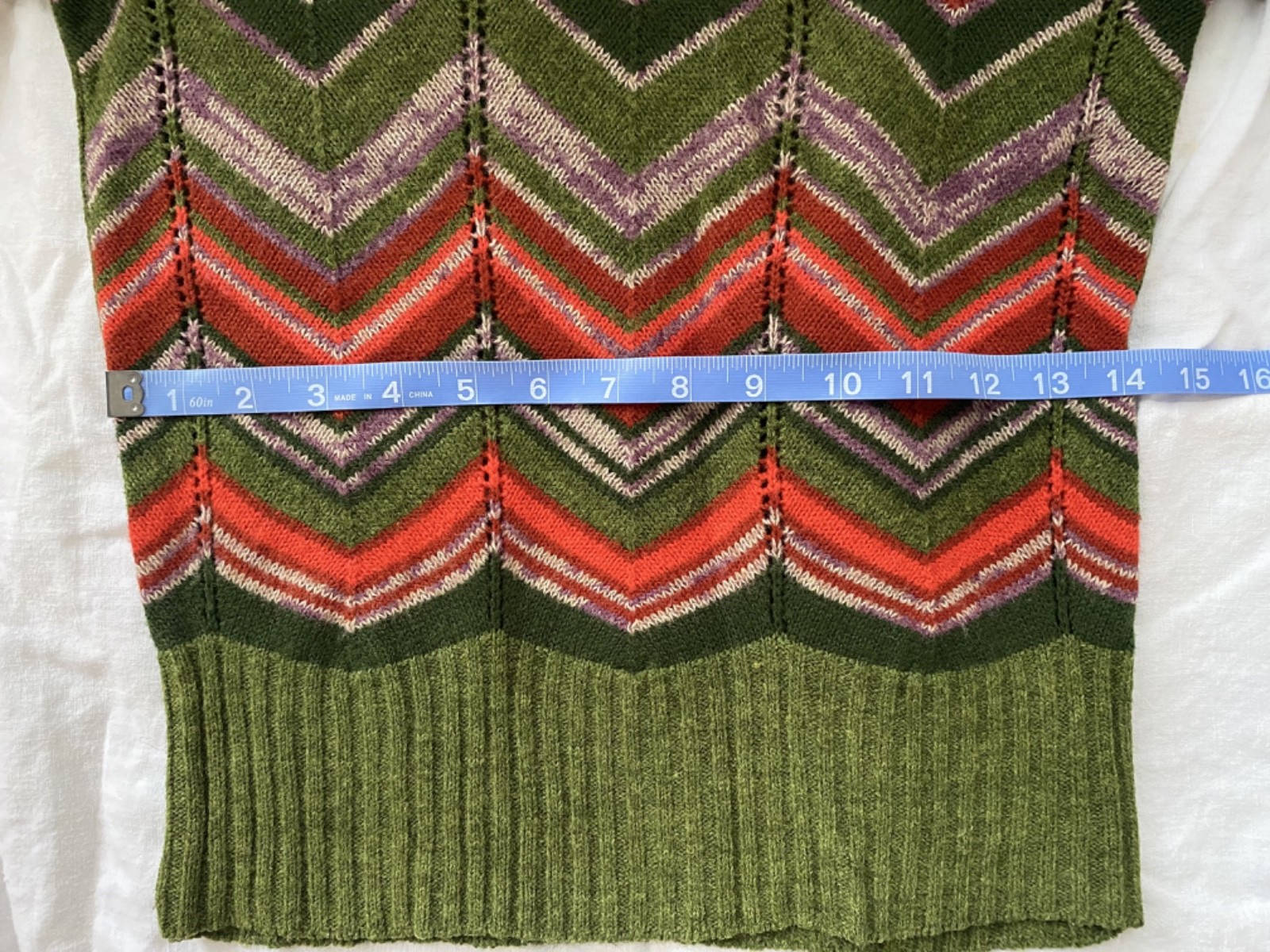 Women’s Fun Colorful Vintage Long sleeve Sweater, Wool Blend, Xsmall, Small