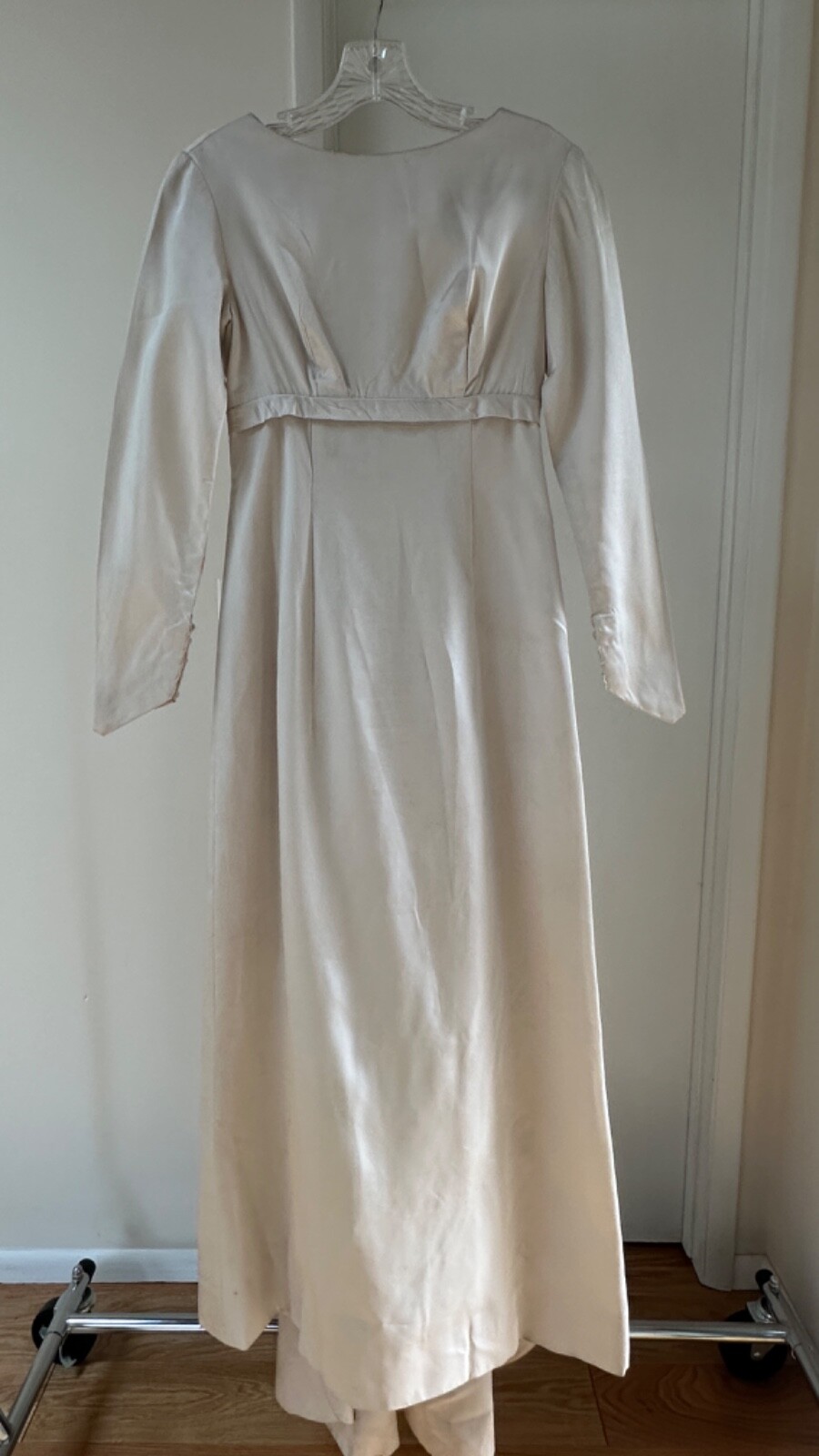 Emma Domb 1960s ivory Wedding Dress Cotillion Debutante Vintage Princess Cut VGC