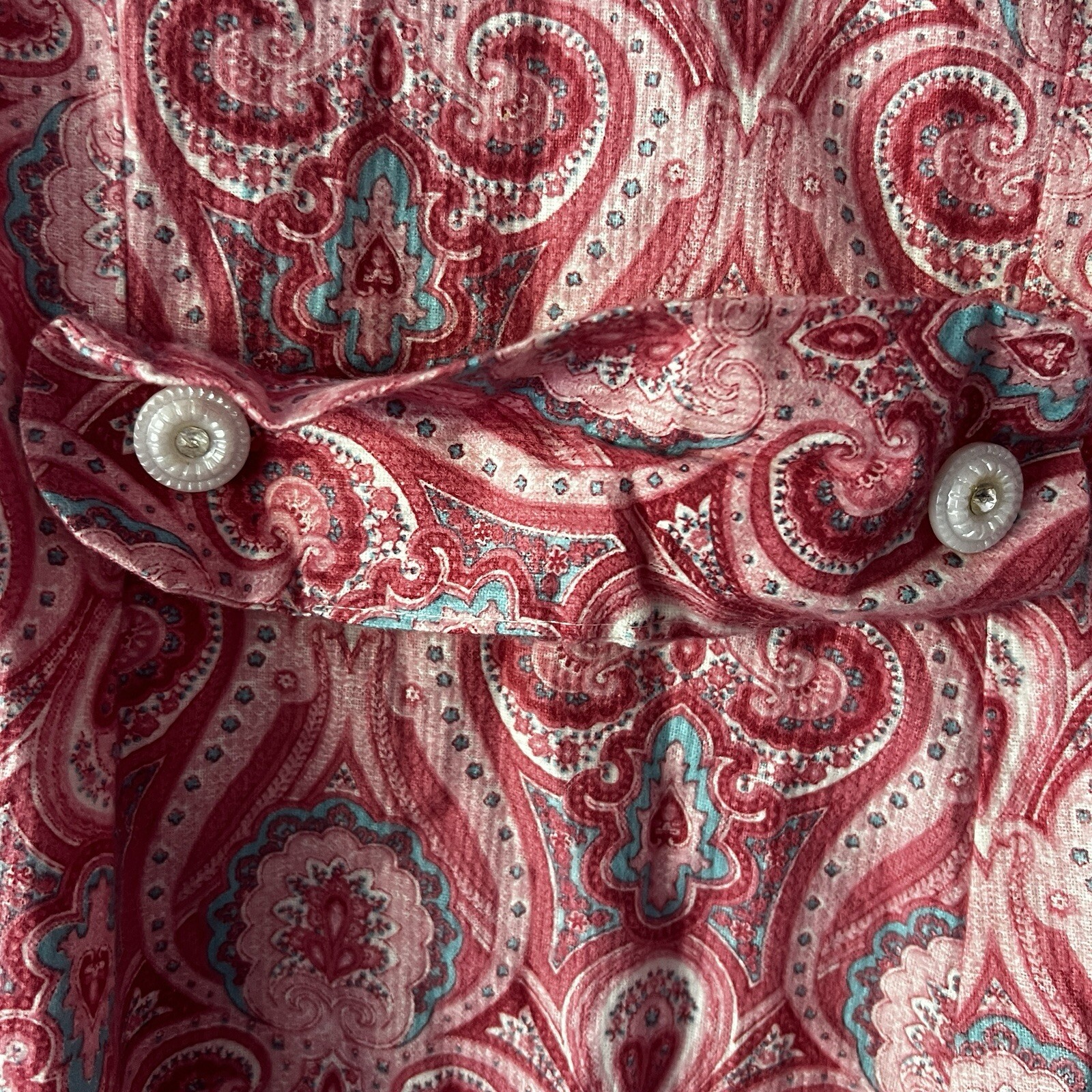 Vintage Milgrim Cotton Paisley Midi Dress Sm Med Boho Cottagecore Western Regal