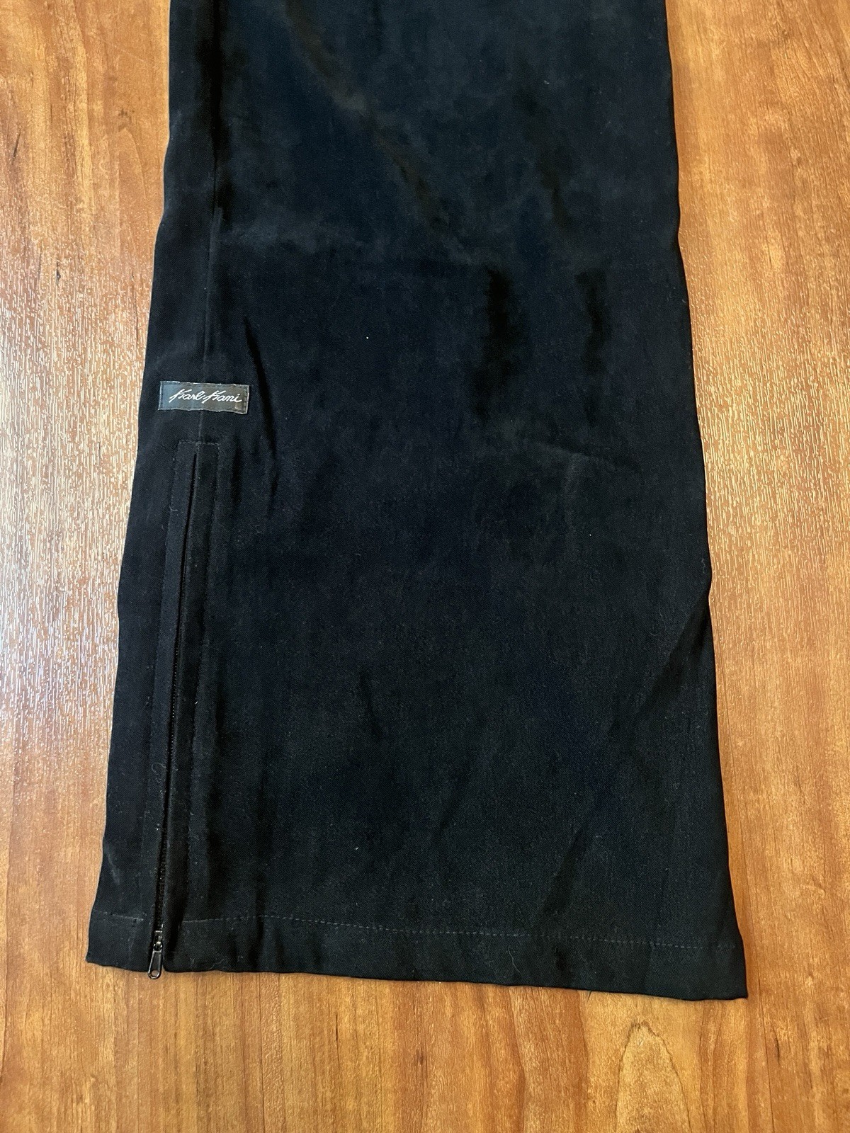 Karl Kani Vintage 90’s KK2 Women’s Velvet Drawstring Pants Samurai 11/12 Black