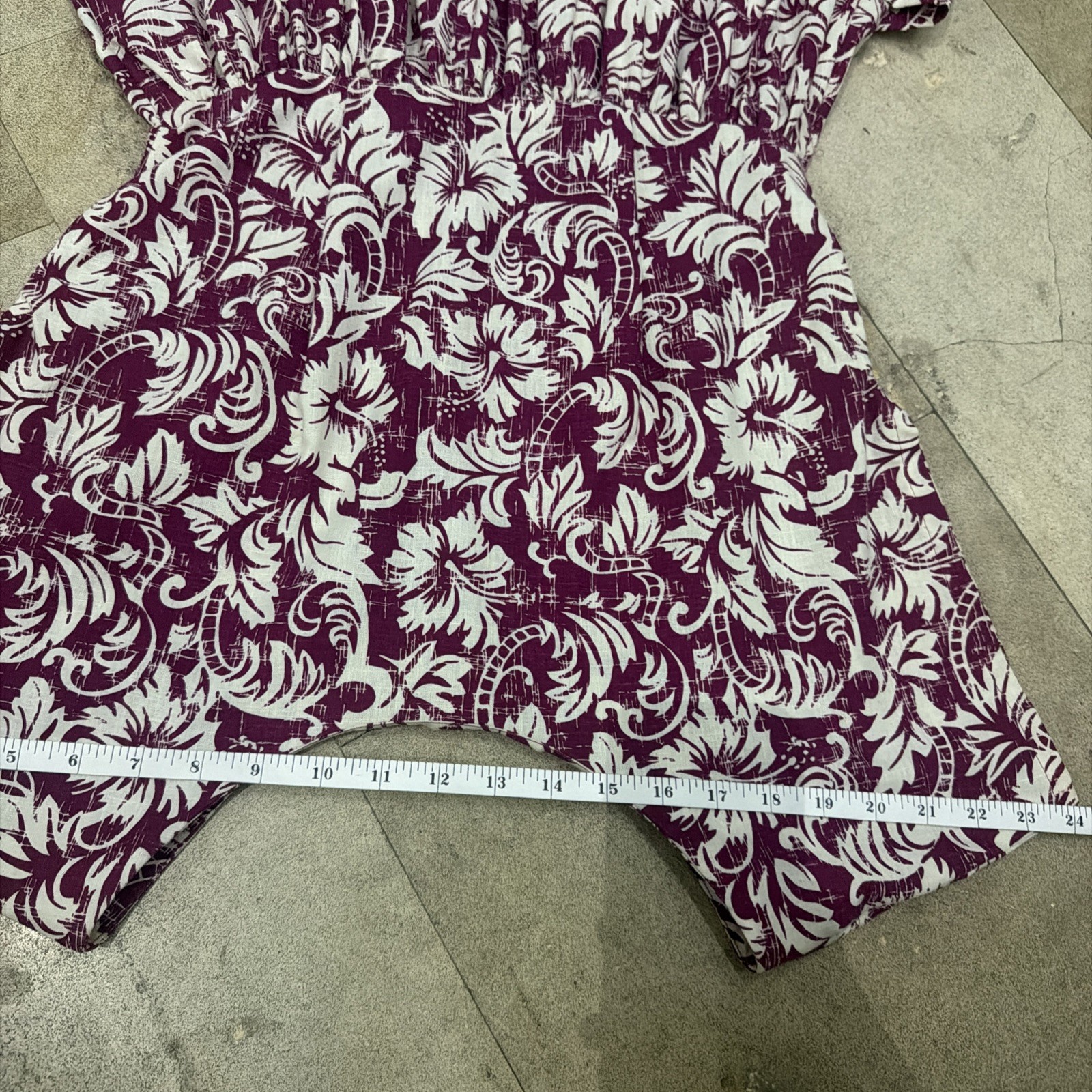 Vintage Allan James Hawaiian Heritage Dress 1252 Size 10 Cotton/Polyester Dress