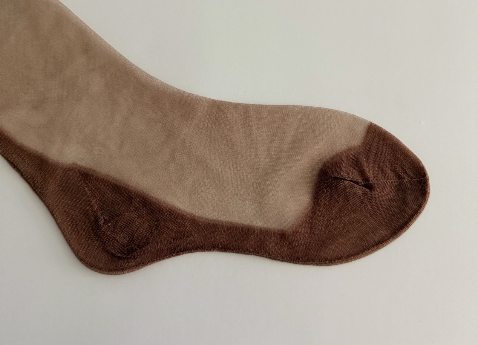 Vintage Stretch Sheer Stockings Full Fashion With Cuban Heel