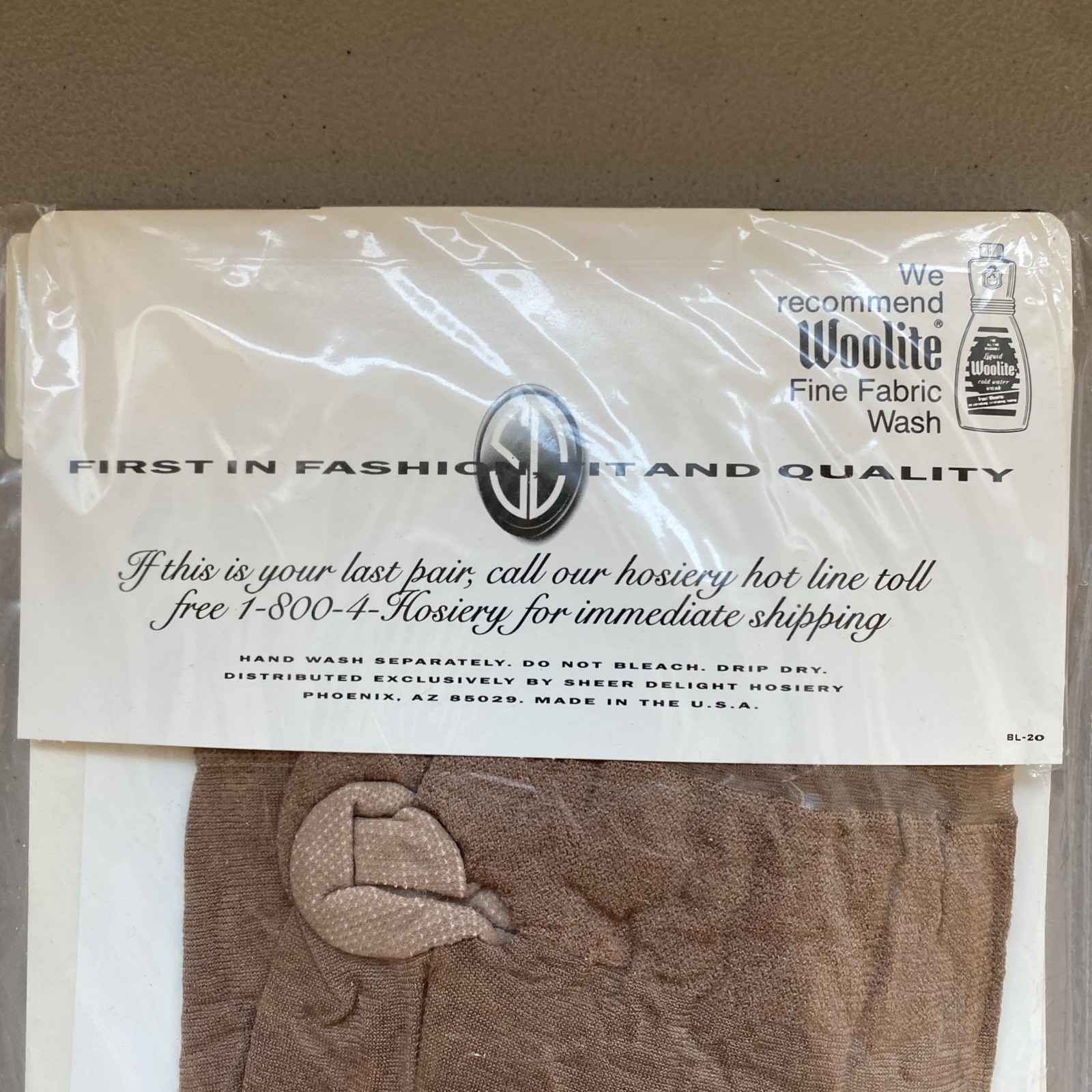 Vtg 1970S SHEER DELIGHT EXQUISITE PANTY HOSE Jet Black & Suntone 2 Pair NOS SZ 2