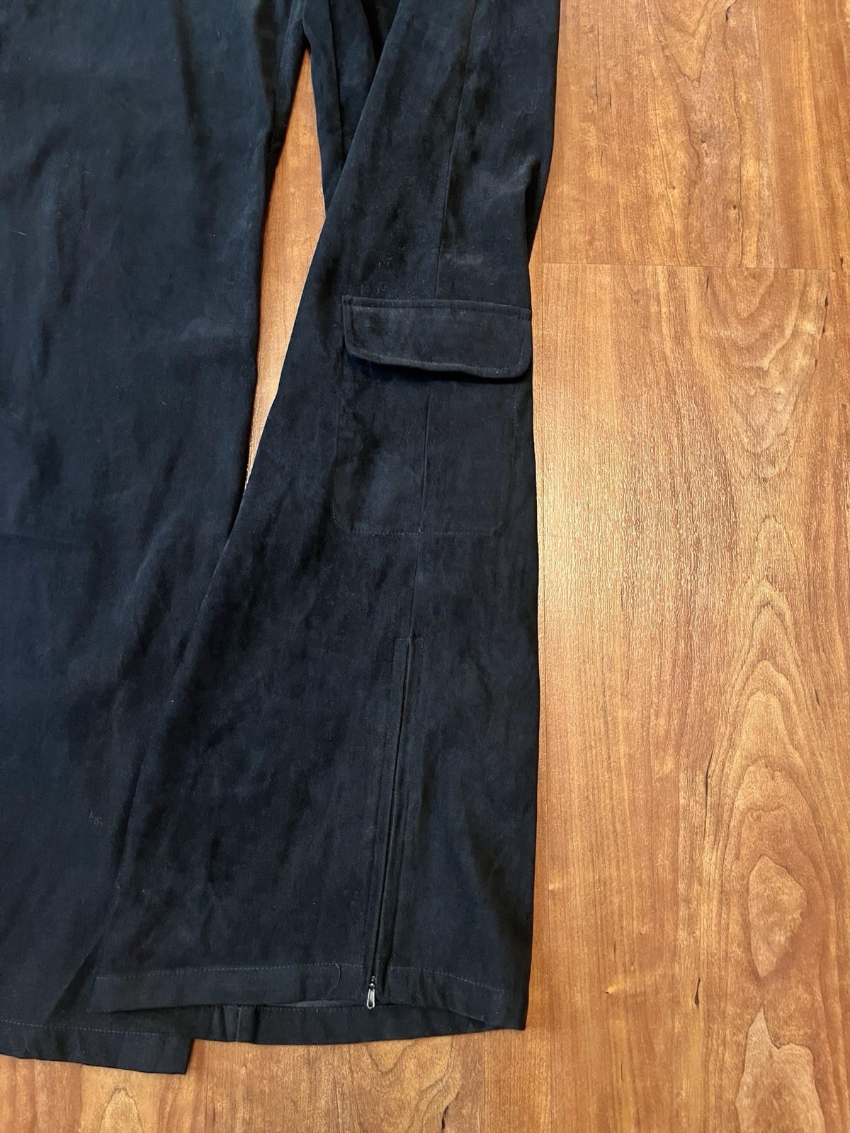 Karl Kani Vintage 90’s KK2 Women’s Velvet Drawstring Pants Samurai 11/12 Black