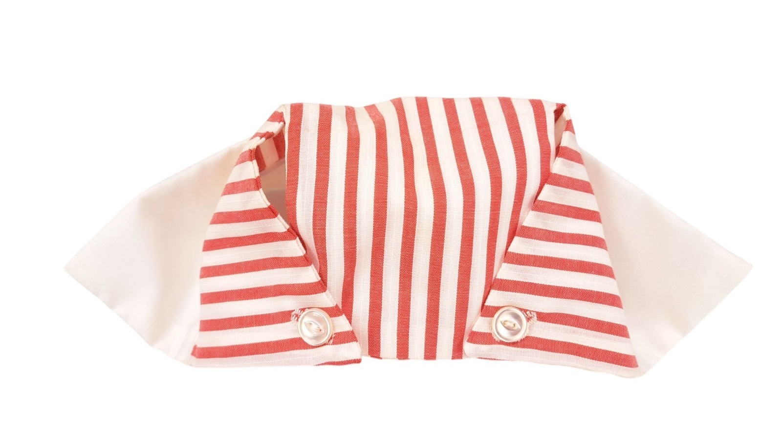 Vintage Candy Striper Uniform 1970s Red White Top Pants Hat 3 Piece Set Imperial