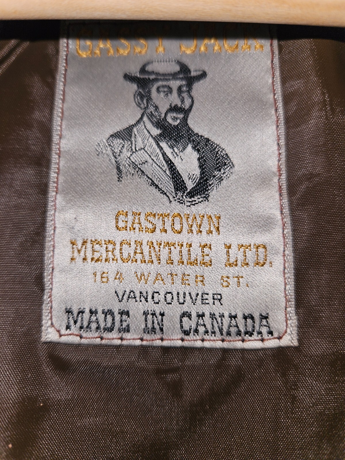 Vintage Gassy Jack Patchwork Suede Jacket Small Brown Orange Coat 70s Vancouver