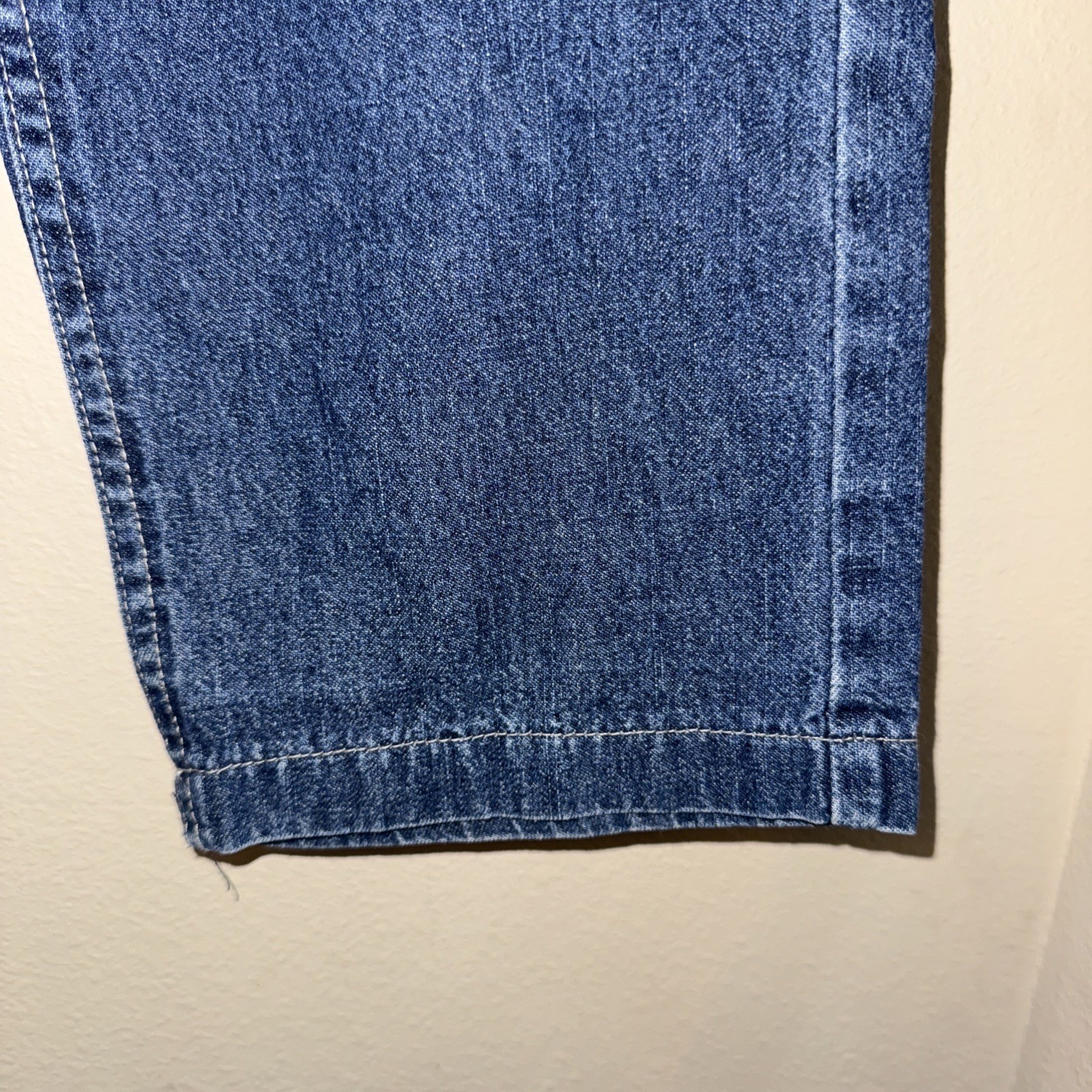 Vintage Riders by Lee High Rise Jeans Sz 6 Medium Wash 100% Cotton Straight Leg