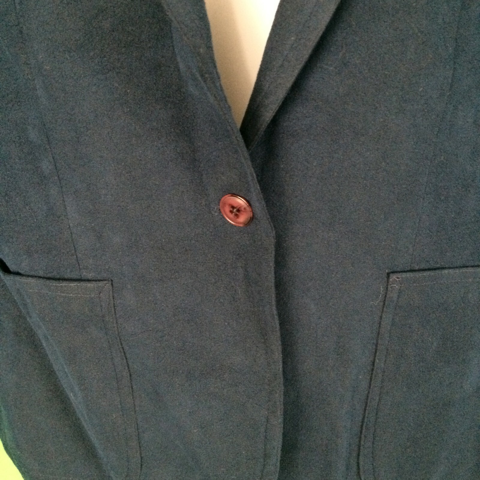 Vintage BlassSport Blue Ultra Suede Blazer Skirt Suit, Blazer Bill Blass, 10