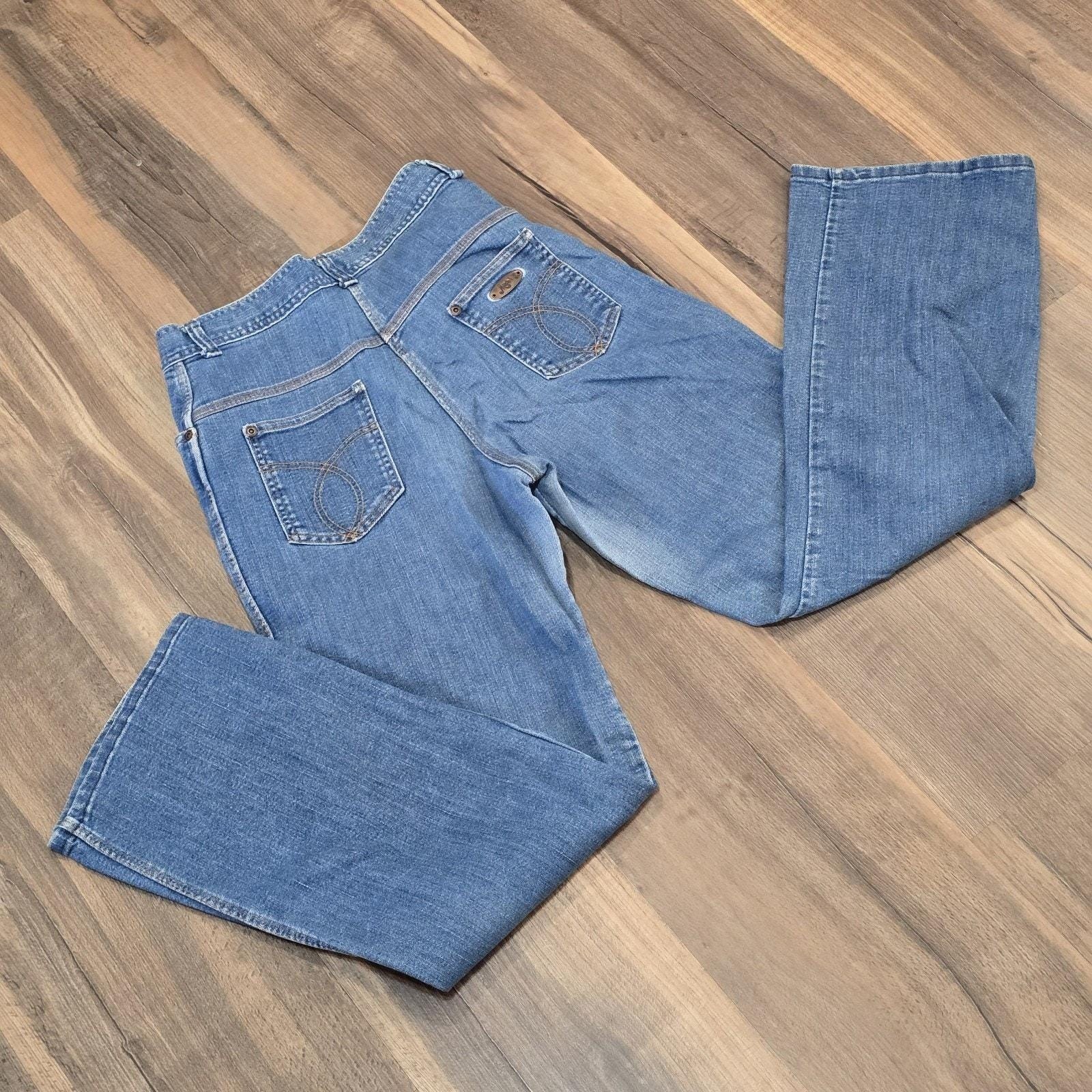 70s Vintage Blue Jeans March 1 Women’s Hippie Pants 28×30