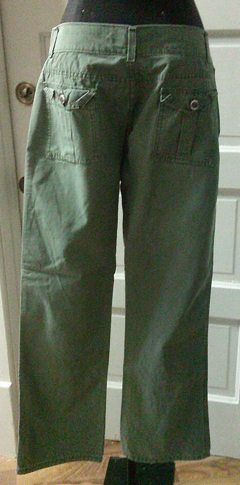 1990’s ZENA Jeans Olive Green Cute Pockets 10