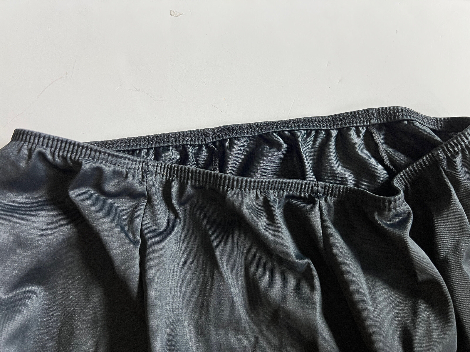 Black Half Slip Adonna for JC Penney Size Medium 3 Tiered Laces 27” long Vintage