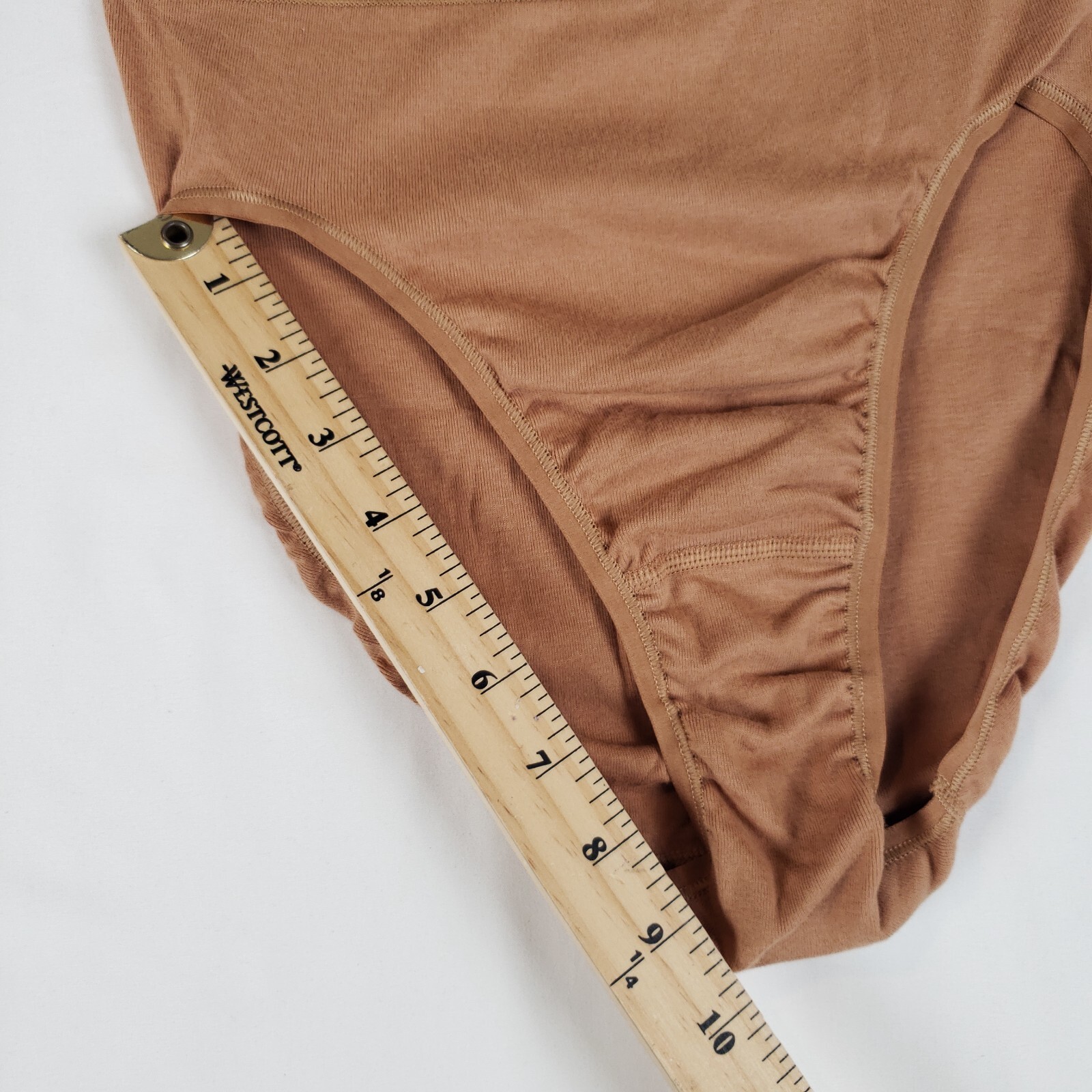 Vtg Victorias Secret Cotton Thick Signature Band Hi Leg Panty Medium 2008 NWT