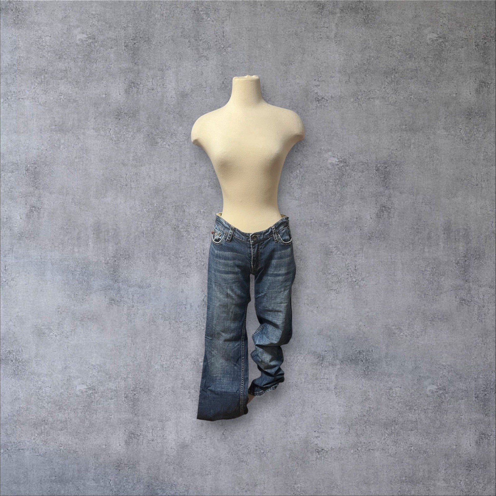 Vintage 2000s y2k Filmore Sz 29 Low Rise Kick Flare Jeans
