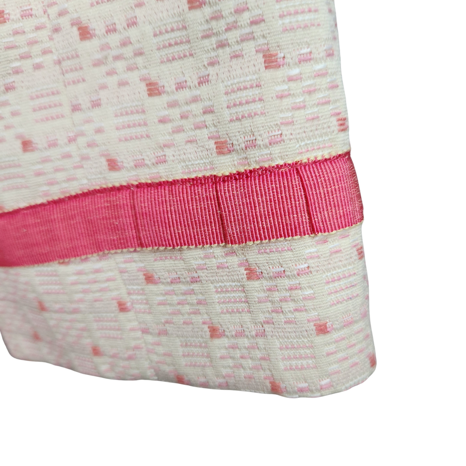Nipon Boutique Brocade Skirt Jacket Suit Vintage Designer 2 Piece Pink Womens 6