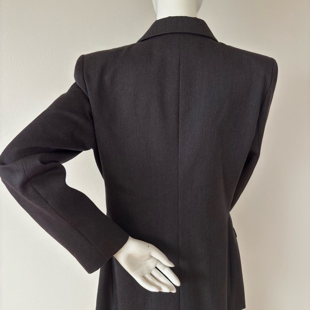 Yves Saint Laurent Vintage Wool Blazer Classic Tailored Designer Luxury Jacket