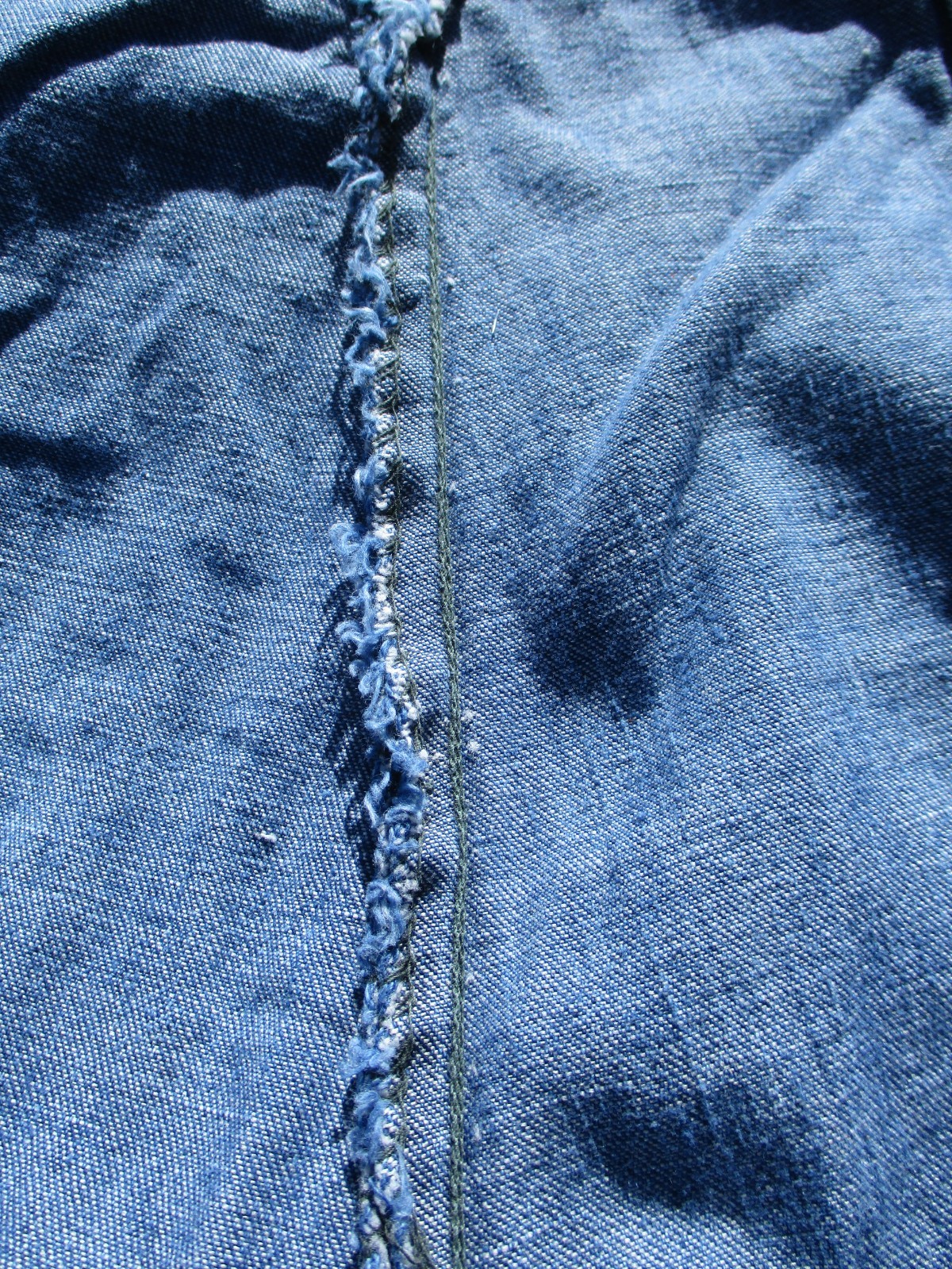 VTG 60s Lee Frontier Lady Pearl Snap Side Zip Denim Jeans 24 1/2 X 29 5/8
