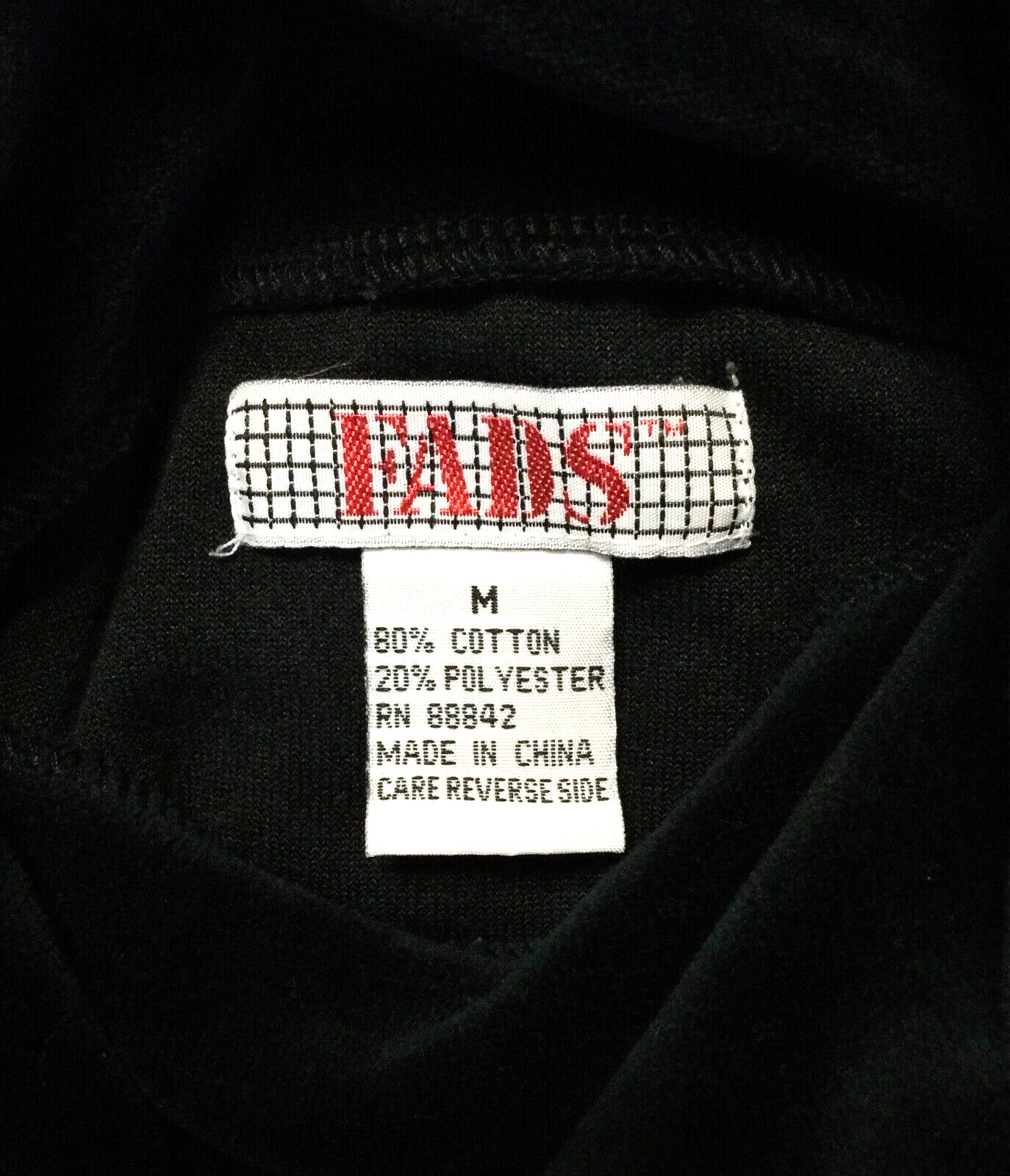 Women’s vintage 1990s FADS Black Velvet Dress Size Medium