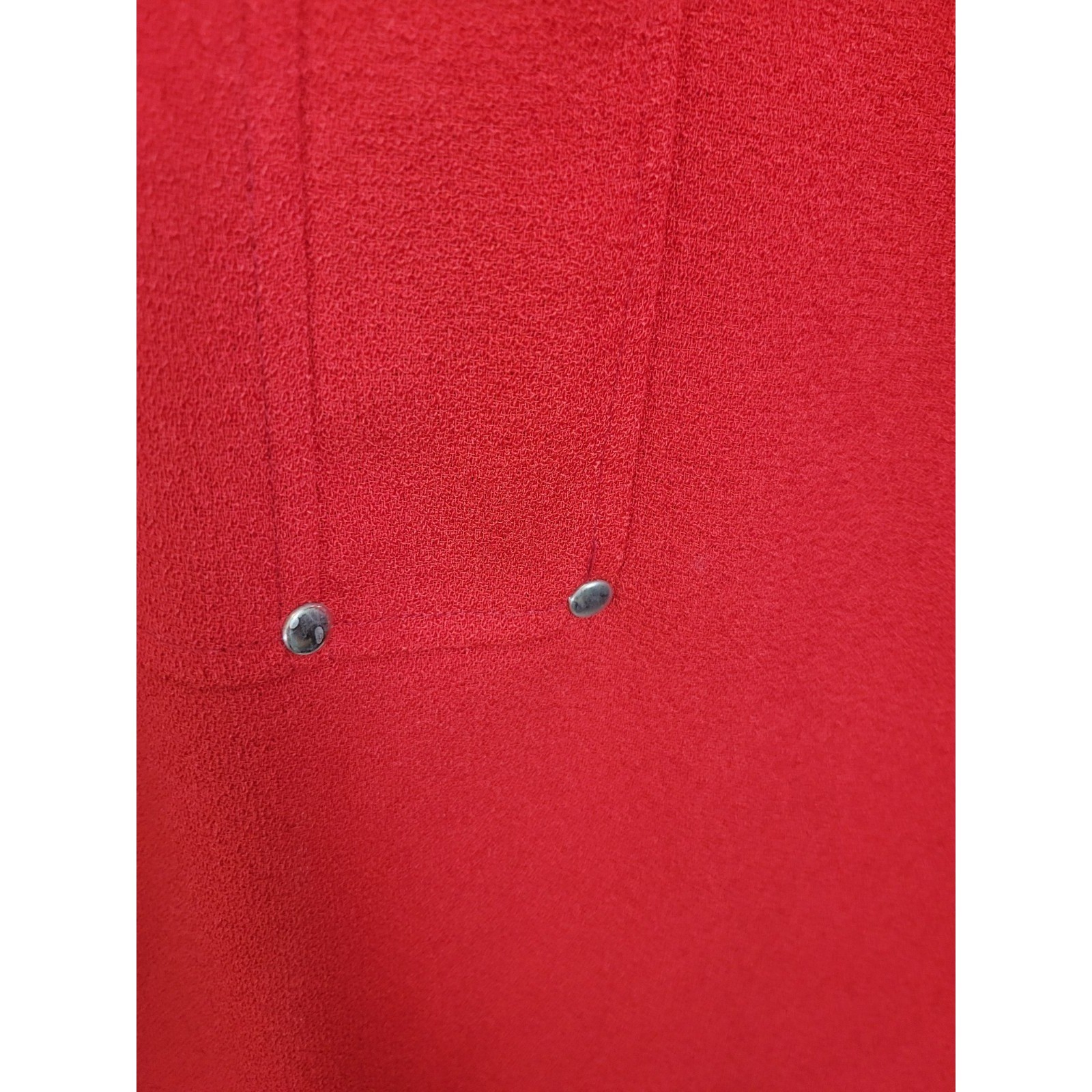 Cassada Skirt Suit Set Vintage Plus Size 24W Professional Career Minimalist Red