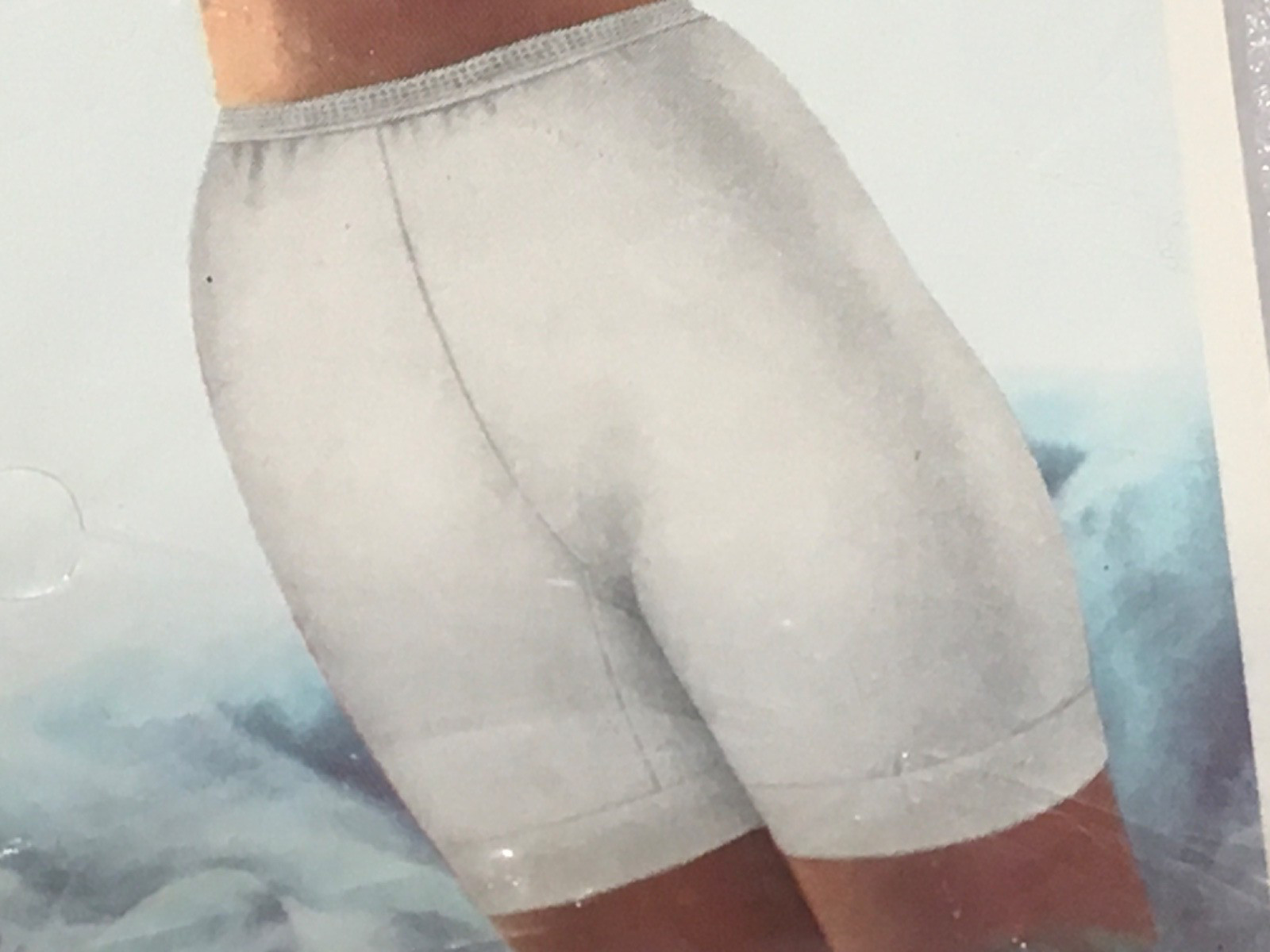 VTG NOS SEARS Band Leg Panty Acetate Runproof Tricot Women’s Size 7 Hips 39-40