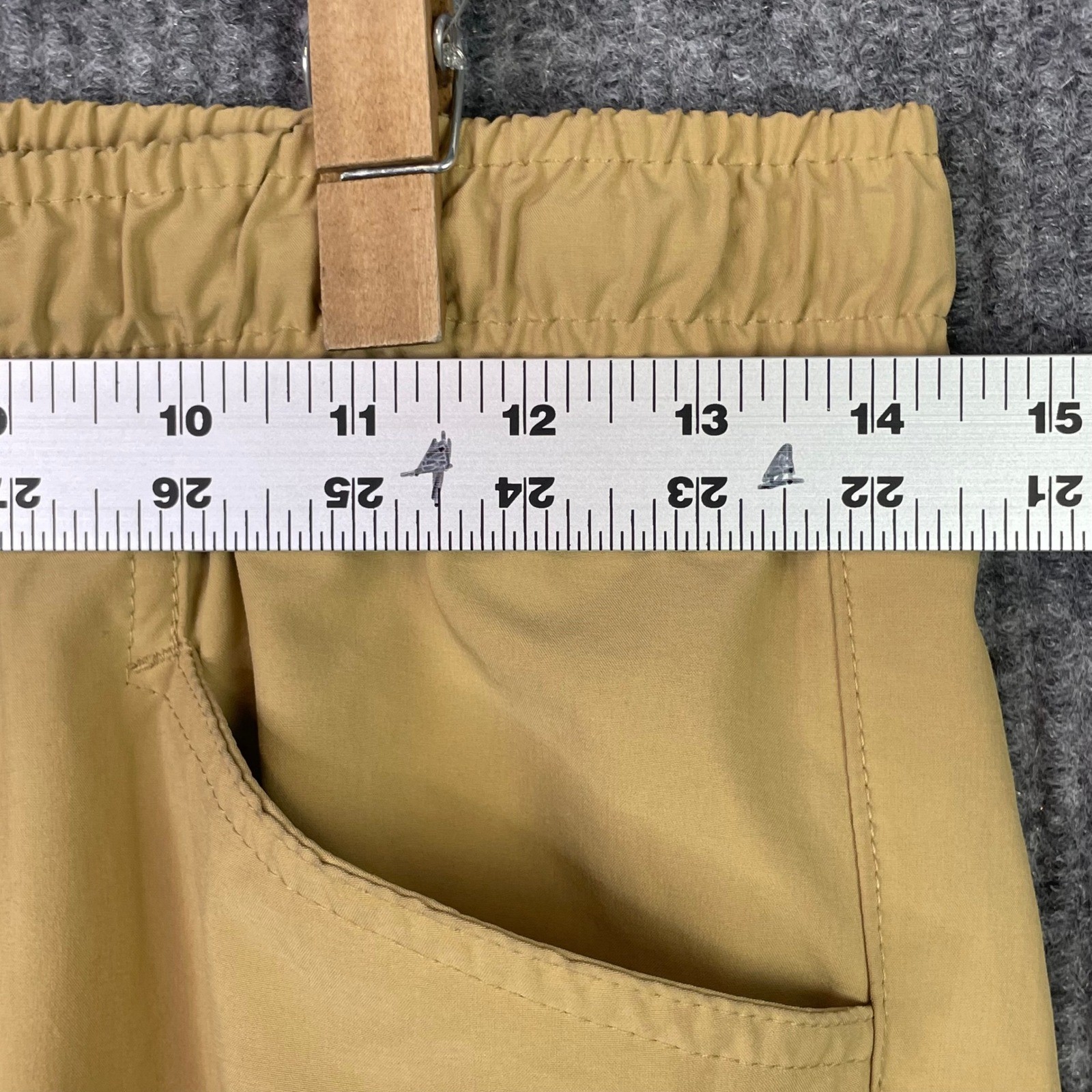 Weatherproof Vintage Jogger Pants Women’s XL Khaki Cargo Mesh Lined Hiking Trail