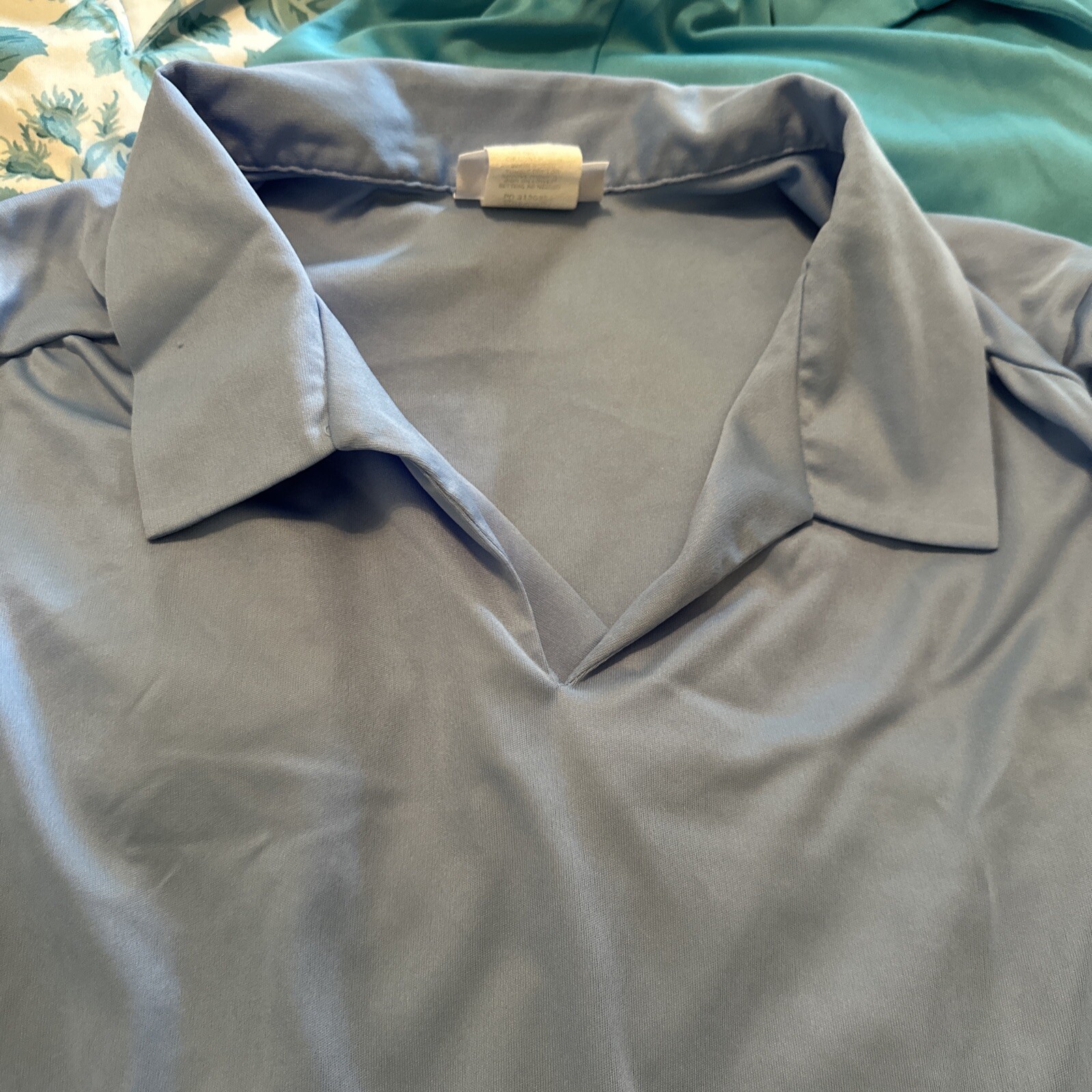 Vtg Lot Of 3 Y2K 90’s Polyester 3/4 Sleeve Laddies Tops Size Large