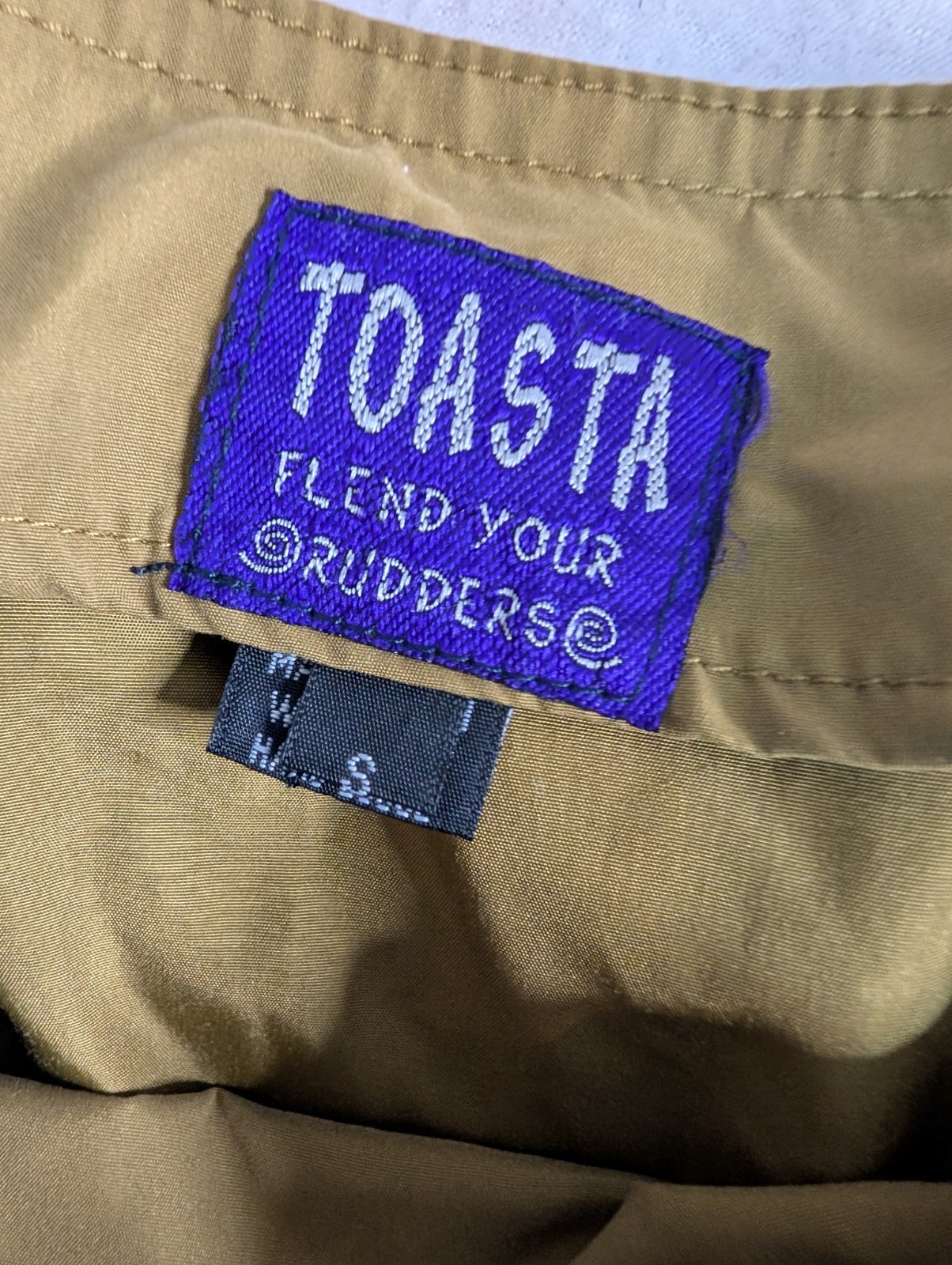 VTG 90s Y2K Toasta Rave Cargo Maxi Skirt Khaki Green Gorpcore Cyber Techwear S
