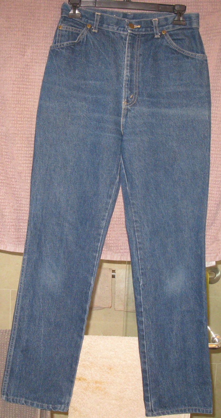 Vintage 1980’s era Chic regular length dark wash jeans women’s size 10/11