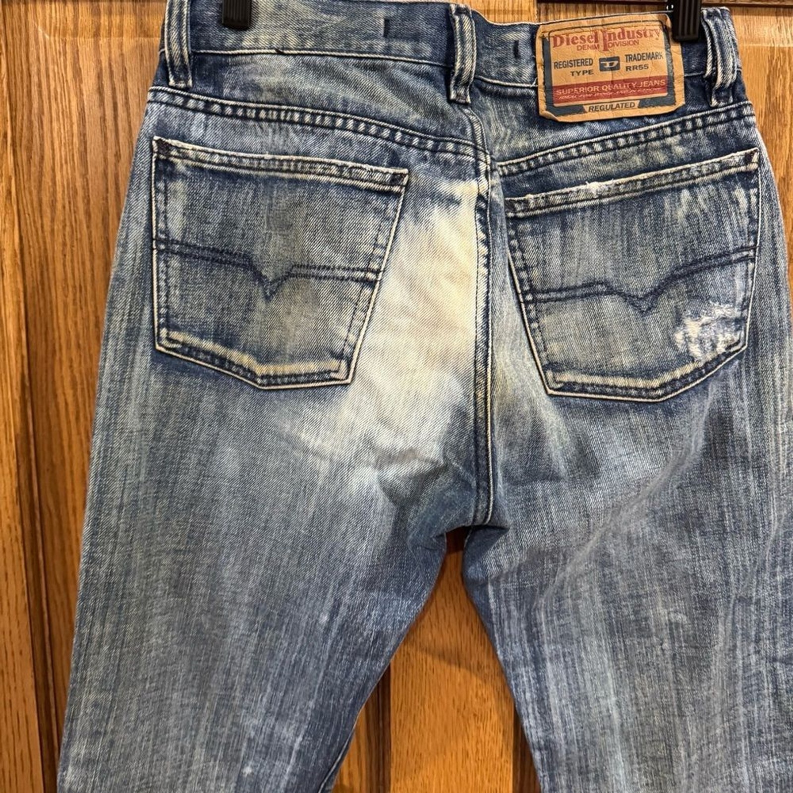 Diesel “Fanker” Made in Italy low rise jeans. Y2K 2001. Size 30