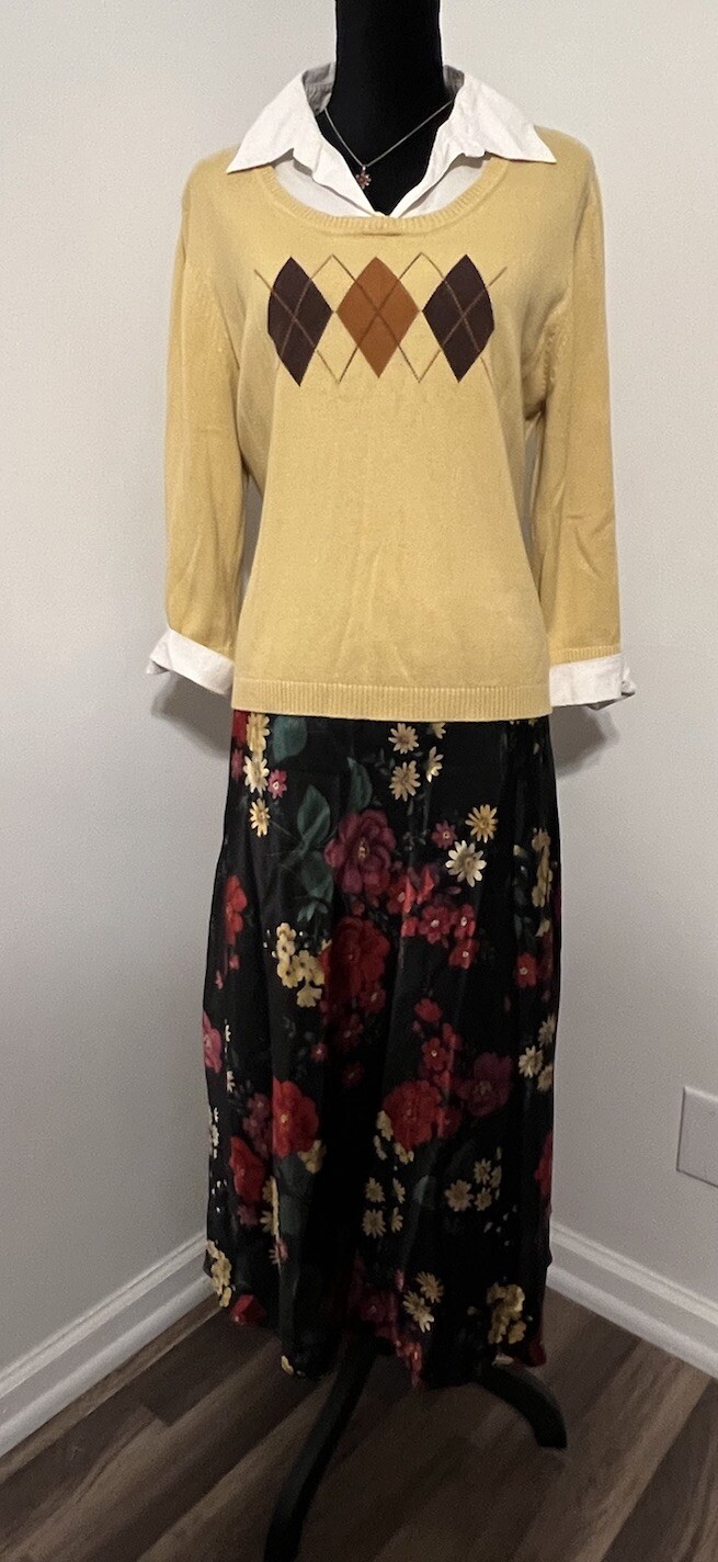 90s VTG Slip Dress Womens Sz S Satin Nightgown Lingerie Feminine Romantic Goth
