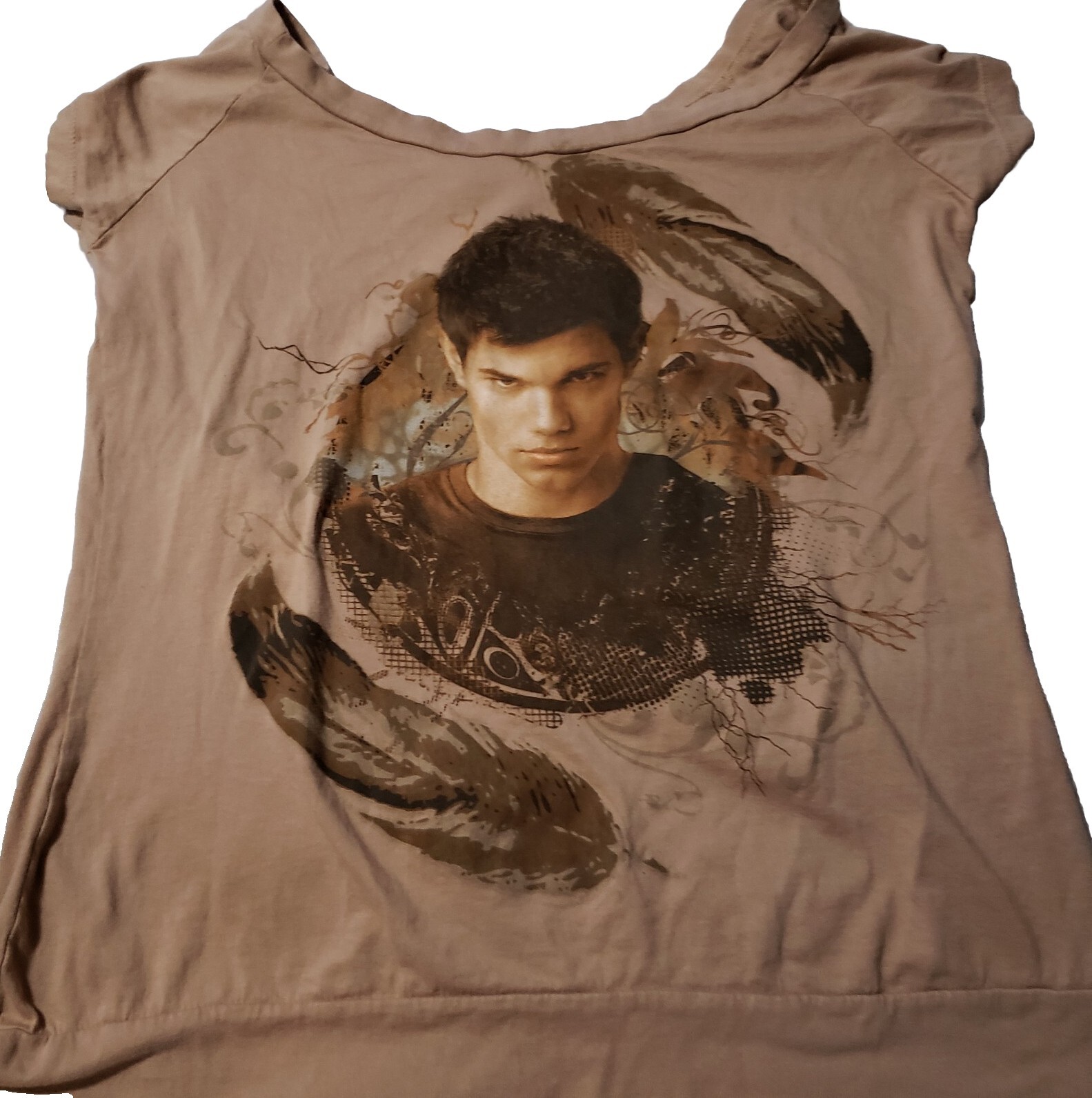 I.T.A Independent Textiles Twilight New Moon T Shirt Jacob Tee Junior L? Y2K