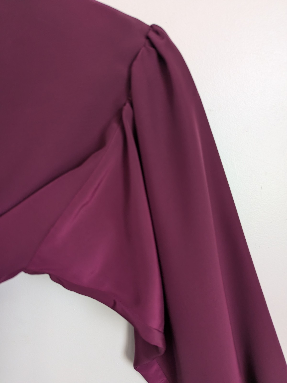 Vintage 80s Does 40s Glam Blouse Lot 2 Silky Retro New Wave Secretary Coquette