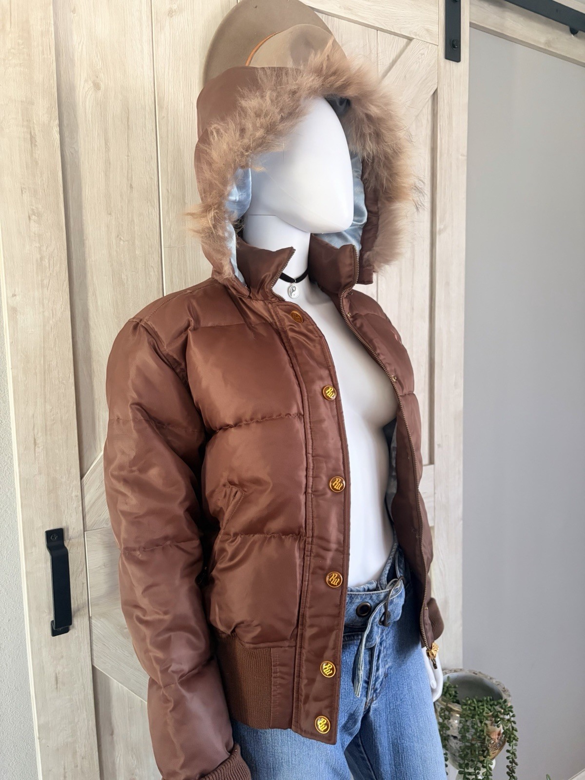 Vintage Y2K RocaWear Down Puffer Jacket