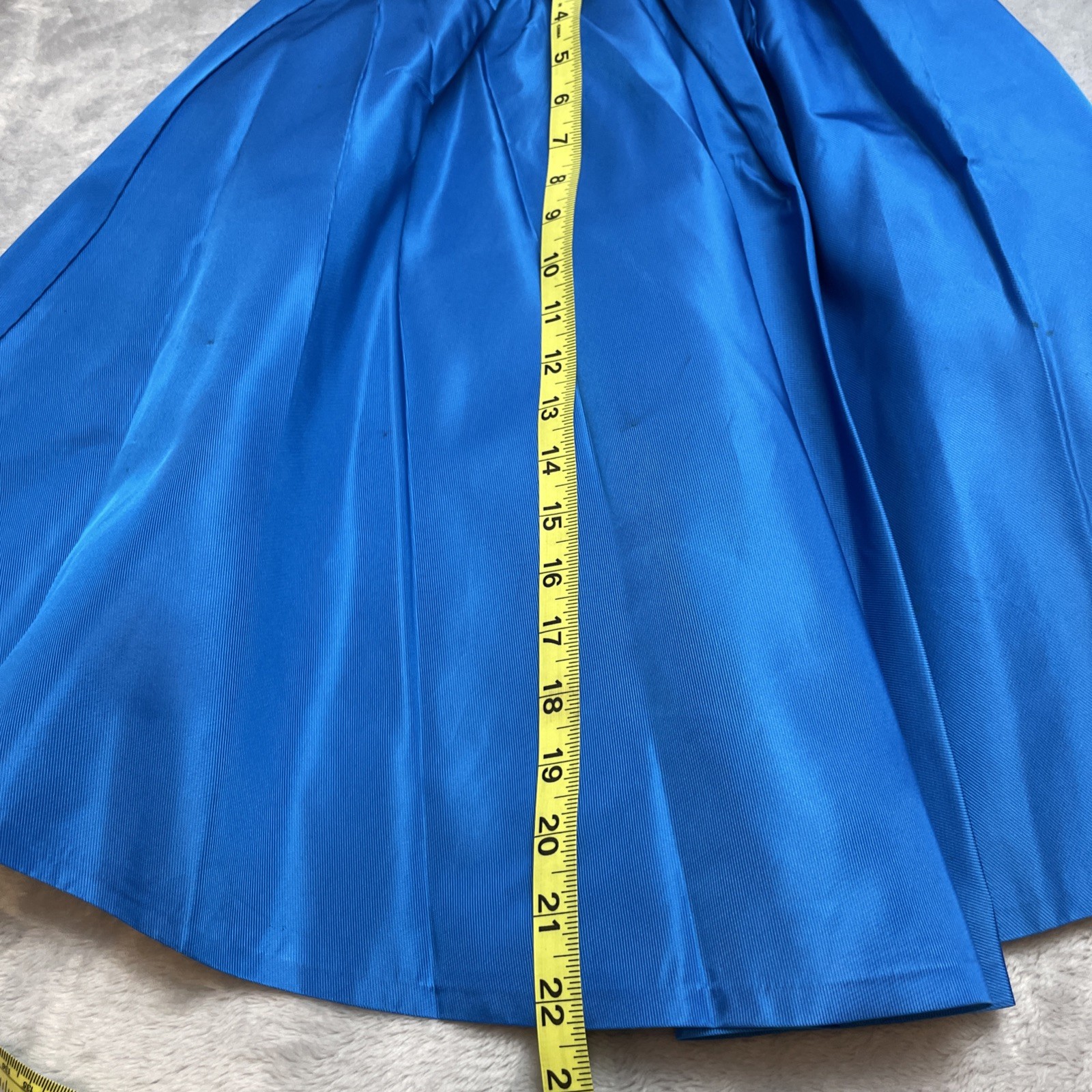 Vtg 50s Lorrie Deb San Francisco Dress Size 5 Turquoise Cocktail Overskirt 60s