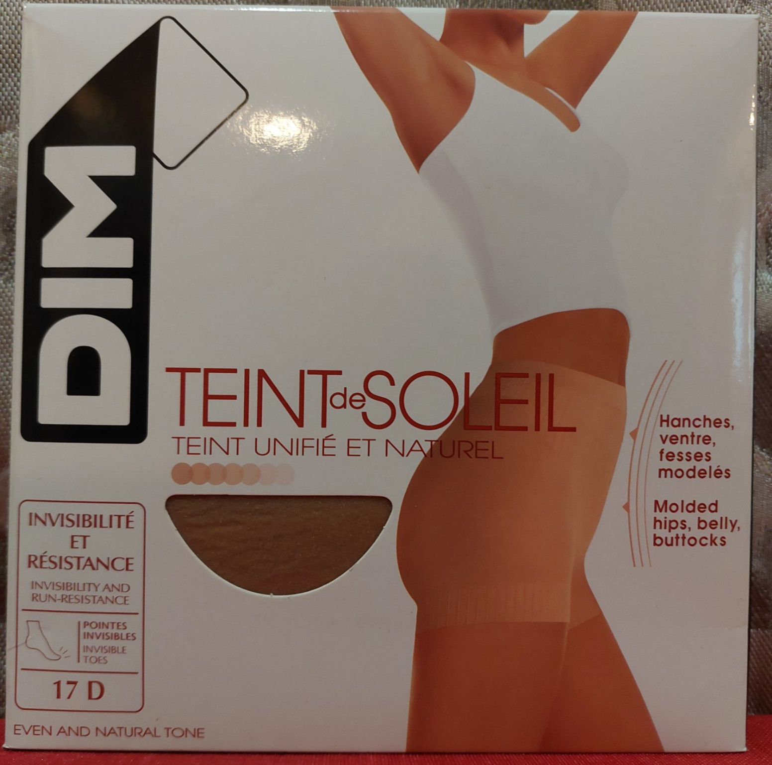 Vintage Pantyhose❤️ Dim Even And Natural Color Claire Size 5 BG001