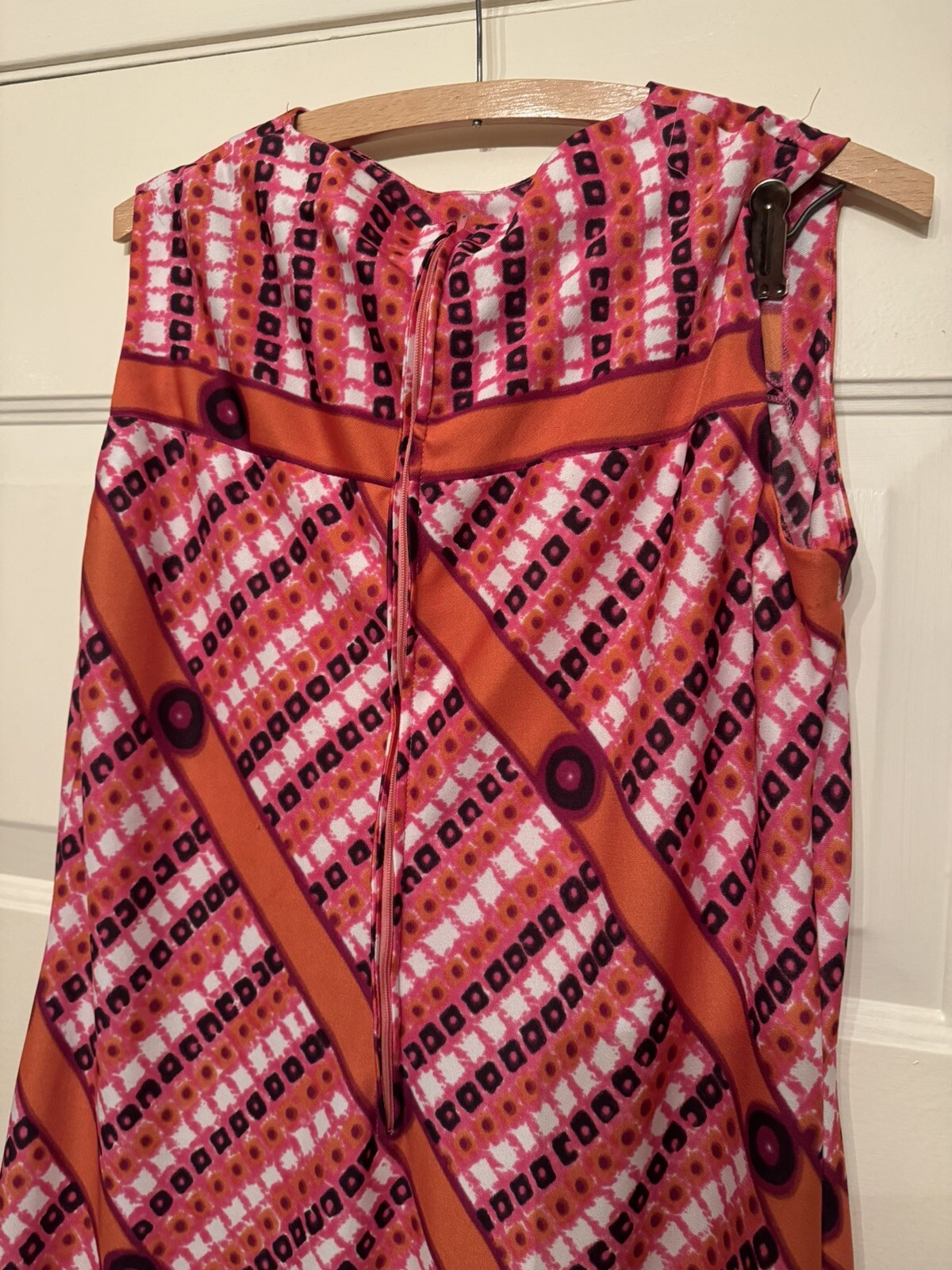VTG Angela Lanza -Jonathan Phillips Women’s Maxi Dress Italy SizeS/M Belt Go Go