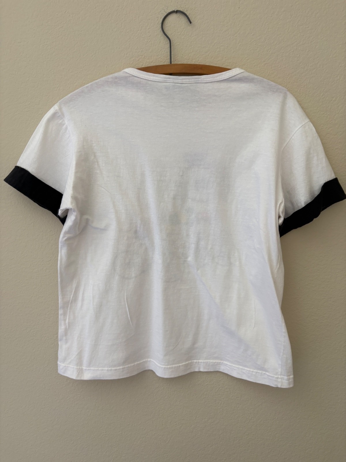 Vintage 80s Diane Von Furstenberg Cotton T-shirt Wheeling 81′ Bicycle