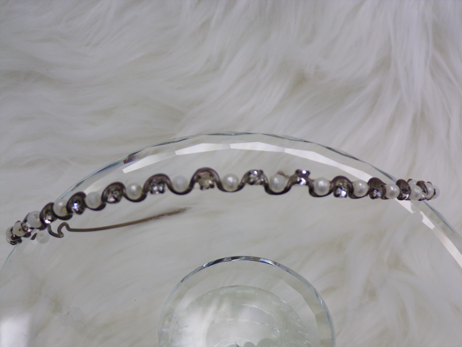 Antique Vintage Wedding Bridal Tiara Headpiece Style: Graceful Crown