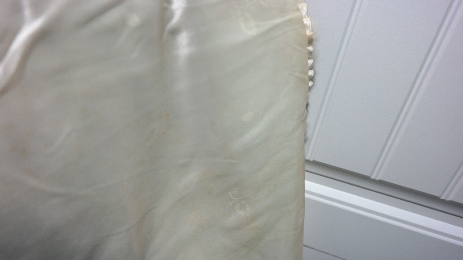 Vintage 60s Ivory White Rabbit Fur Cape Stole Old Money Formal Wedding