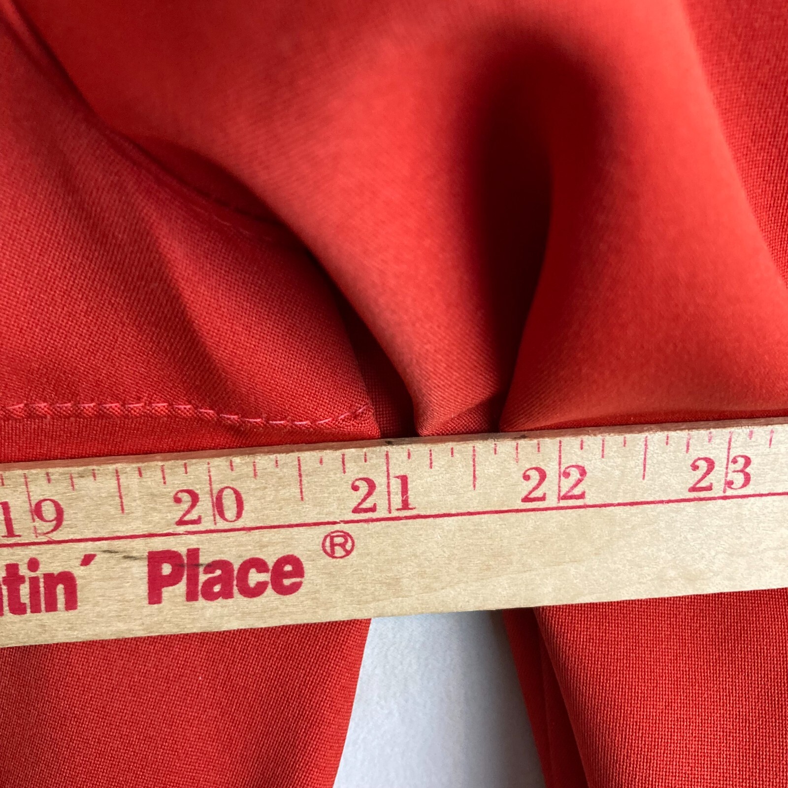 Jerold Womens S/M Vintage MOD 60/70’s Orange Trench Coat Raincoat