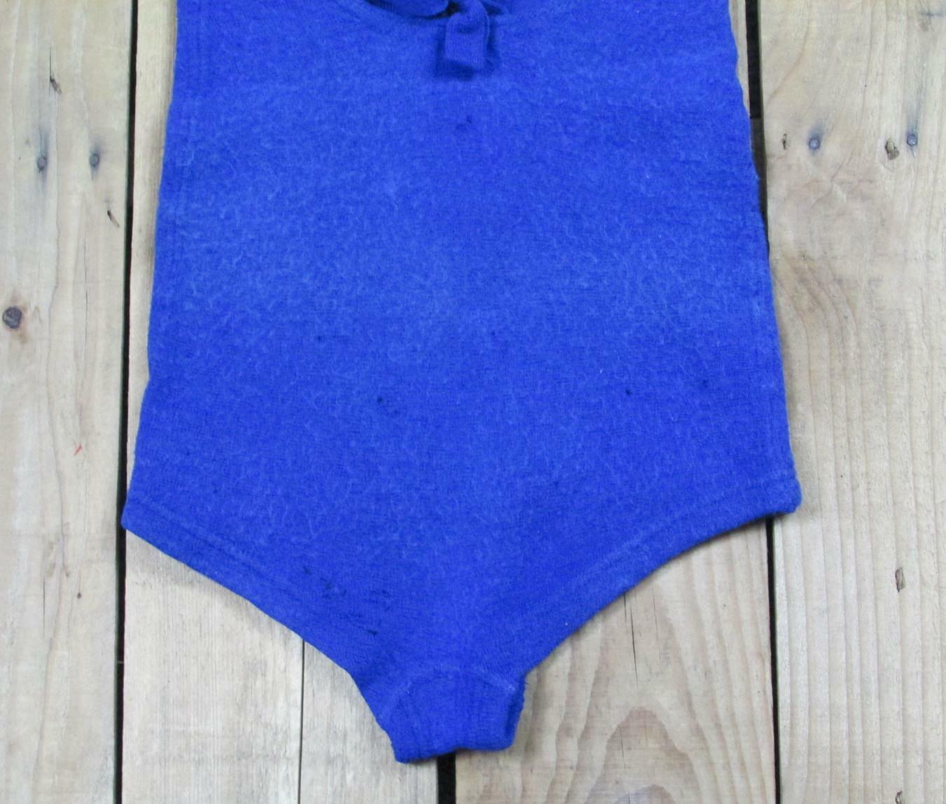 Vintage 30s Swimaway Wool Swimsuit Bathing Suit Antique Photographs Beach Girls