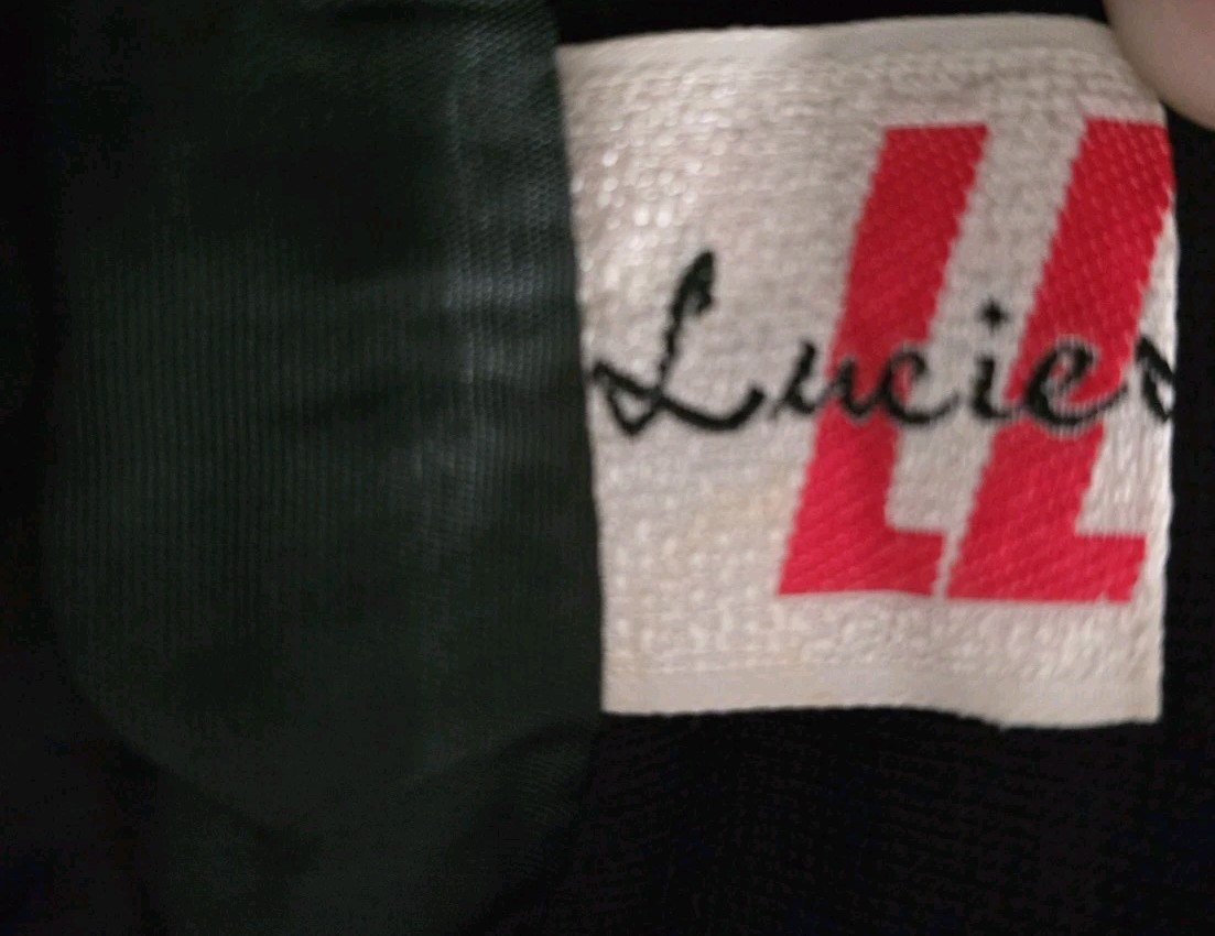 Lucie Linden Vintage ladies Black Maxi Skirt Size 42