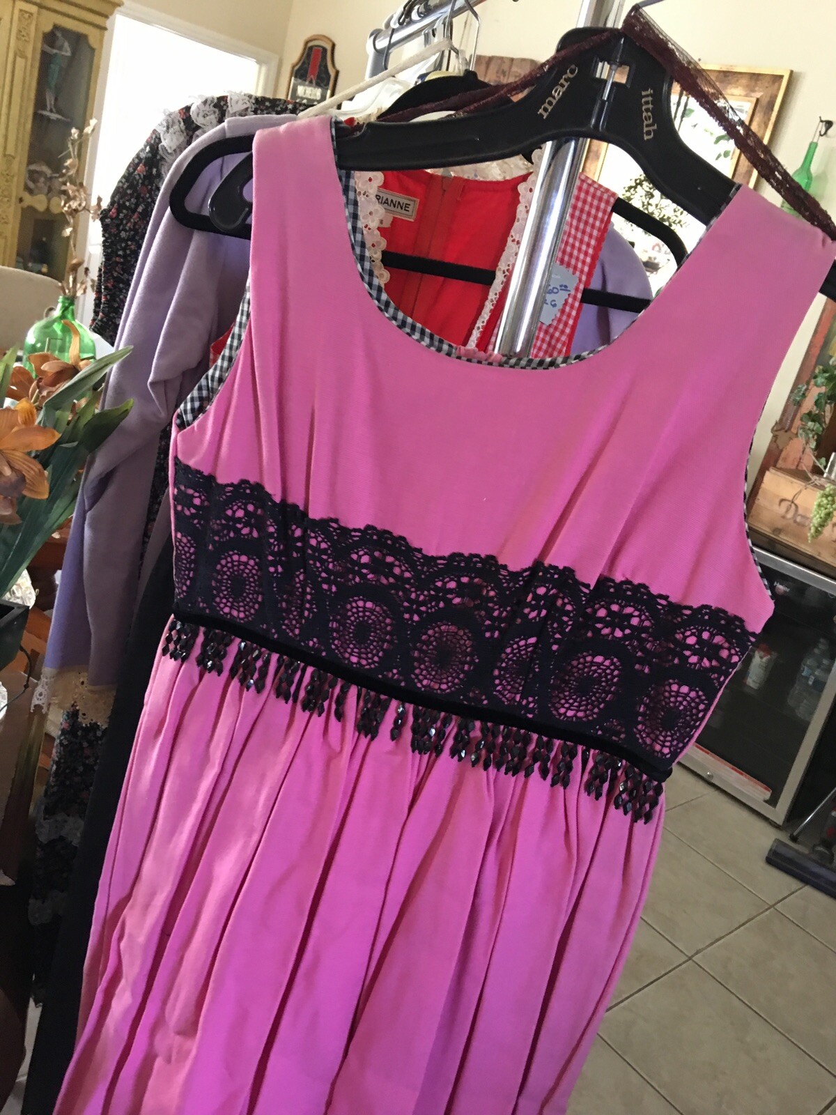 Vintage Sleeveless Marianne Dress Size 10