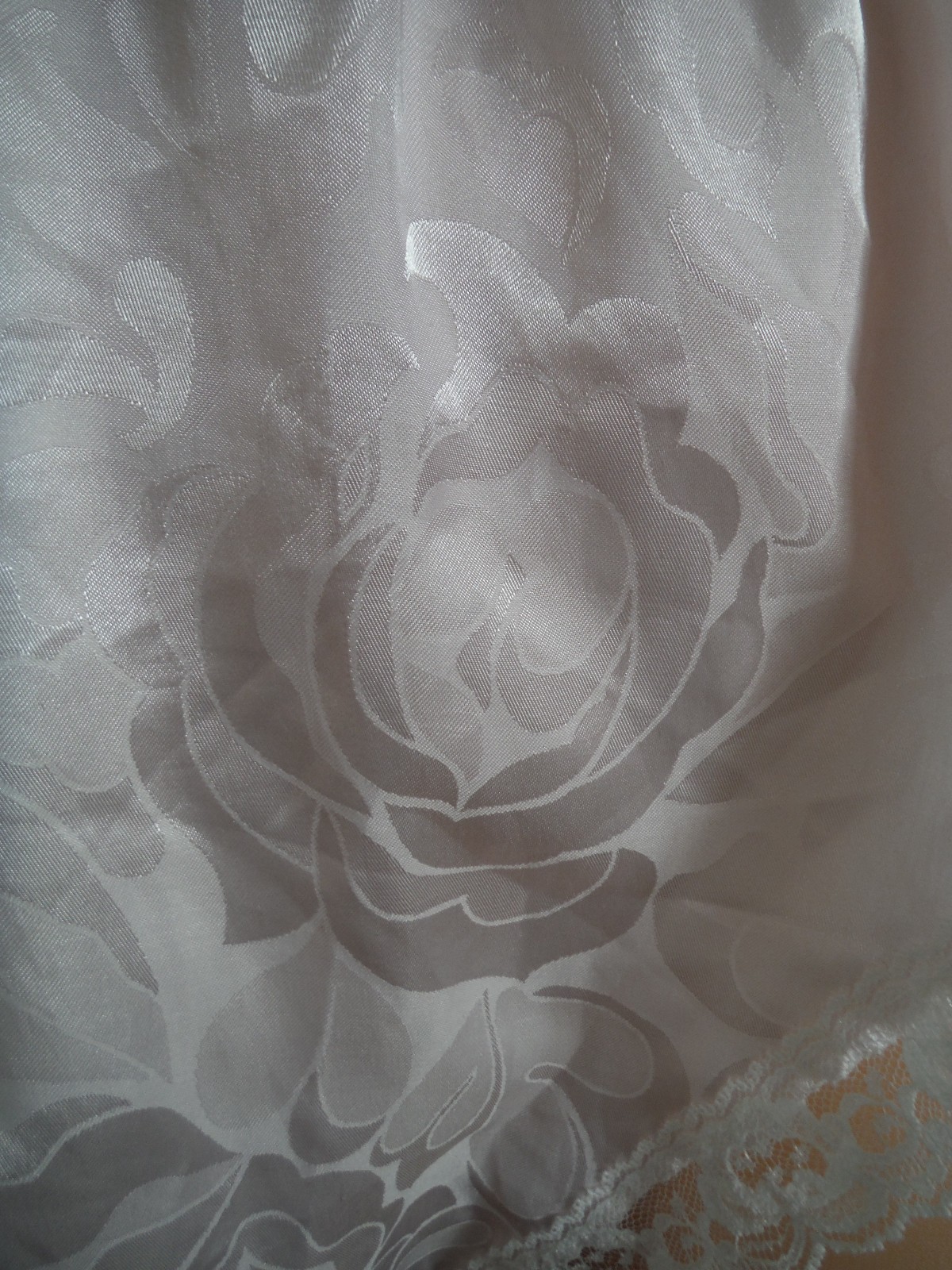 Gorgeous LILY of FRANCE Teddy Vintage New Pink w/lots of Lace Trim Sexy! Medium