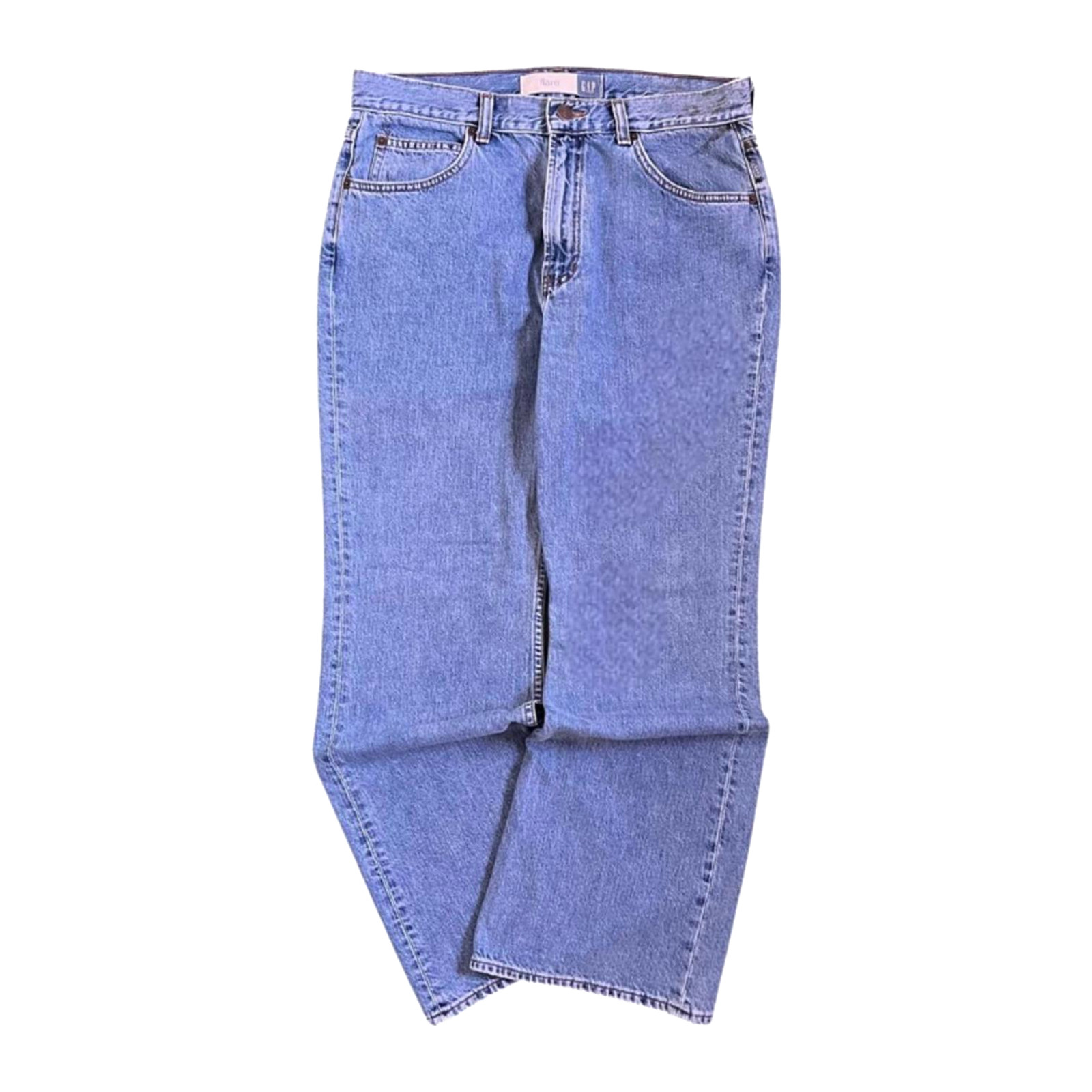 Gap 90s Vintage Made in USA Flare Denim Jeans 12