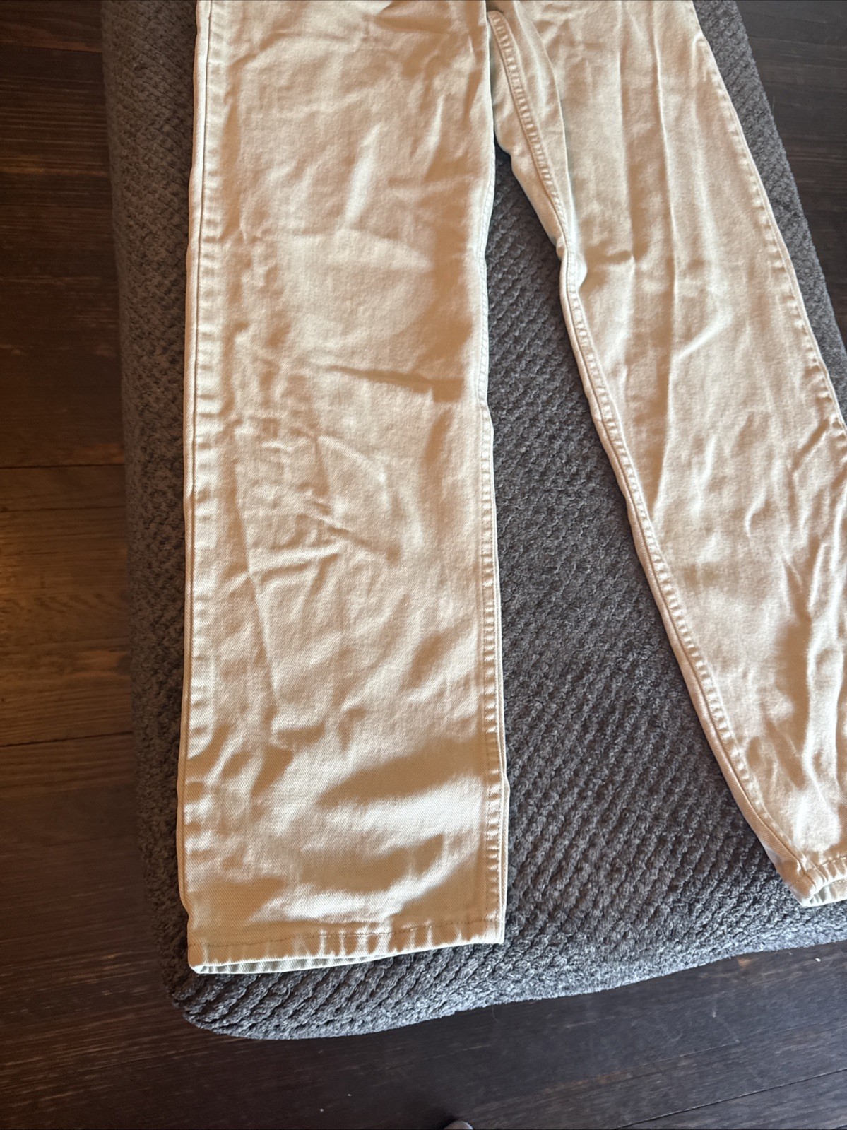 Vtg 90s Levi’s SilverTab Loose Fit Khaki Pants Womens Size 6 Made USA Workwear