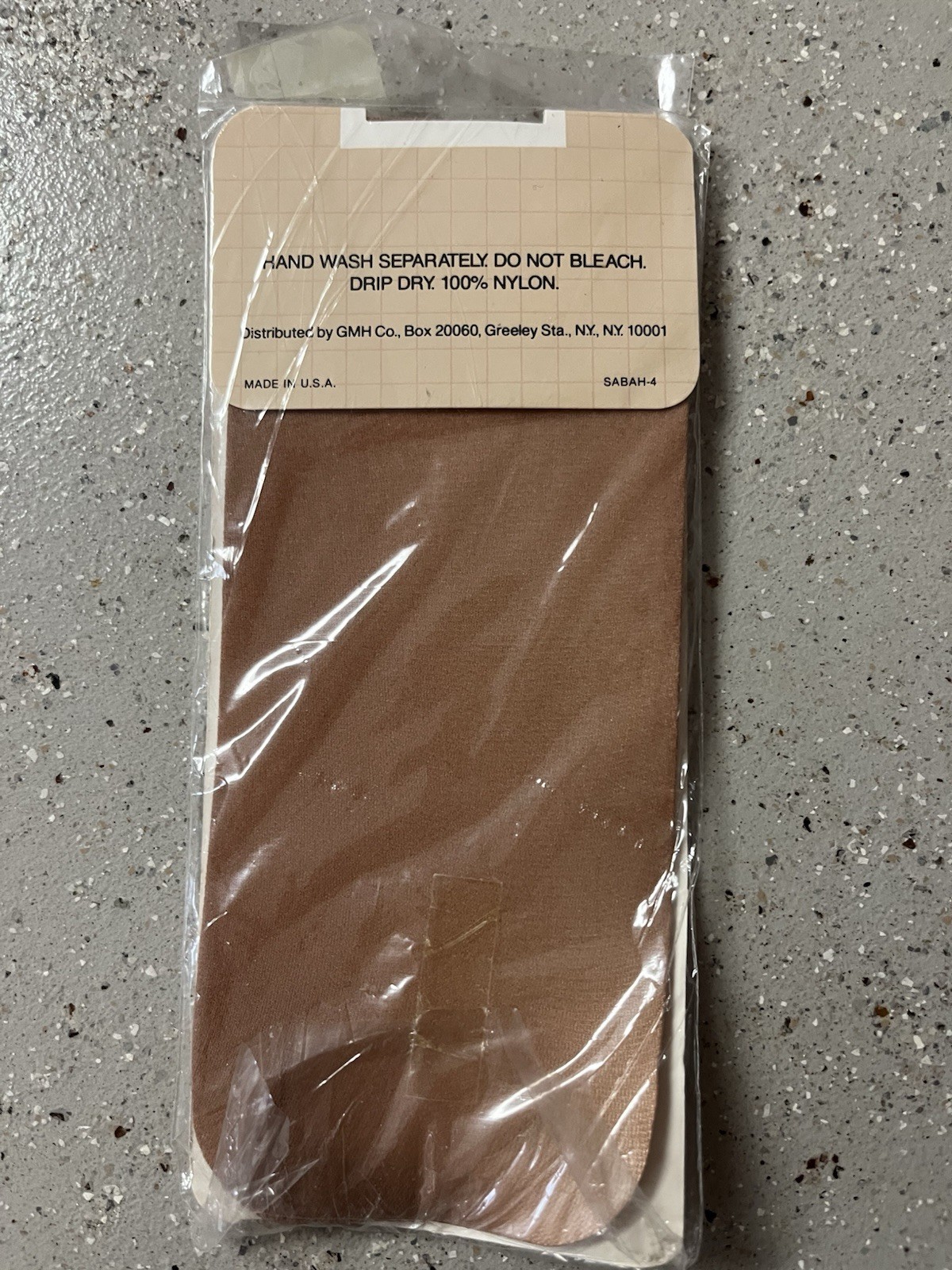 VTG Sabra RARE Ankle Hi Pantyhose Nude NOS