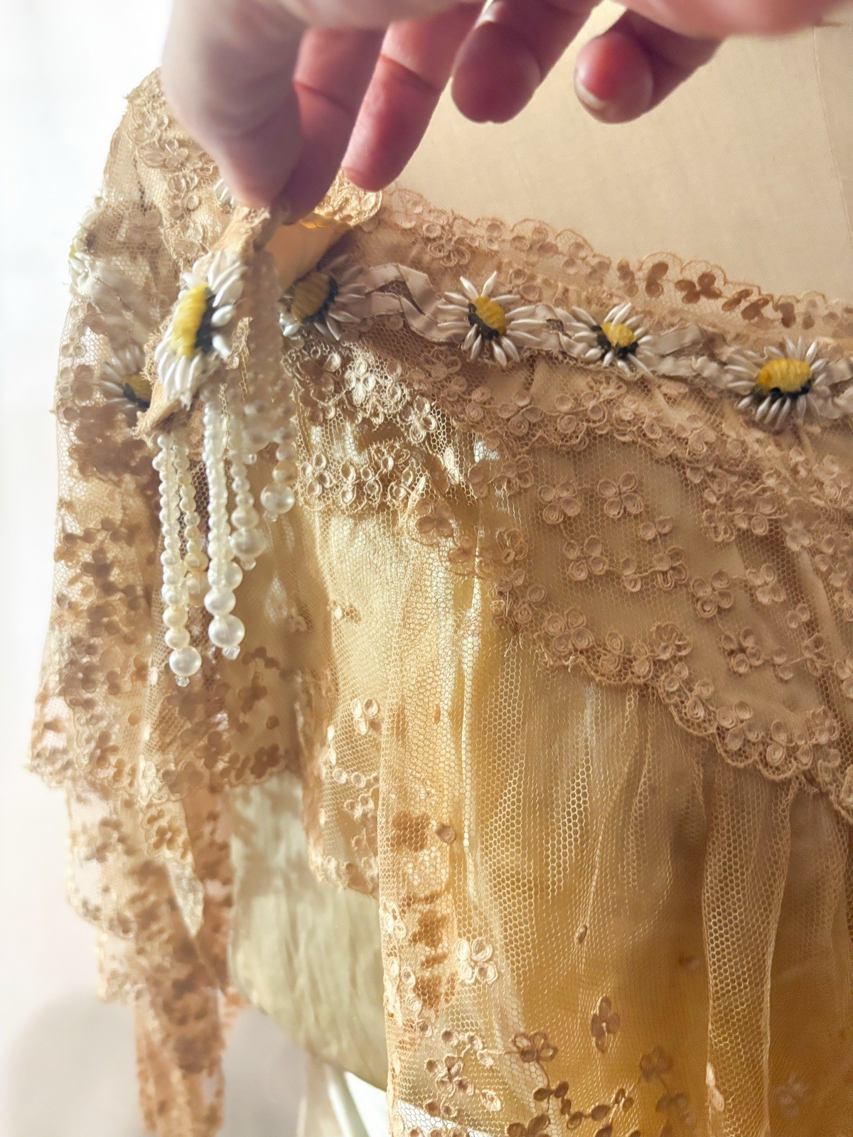 Antique dress bodice Edwardian 1900s Mrs. Donovan NYC – Couture
